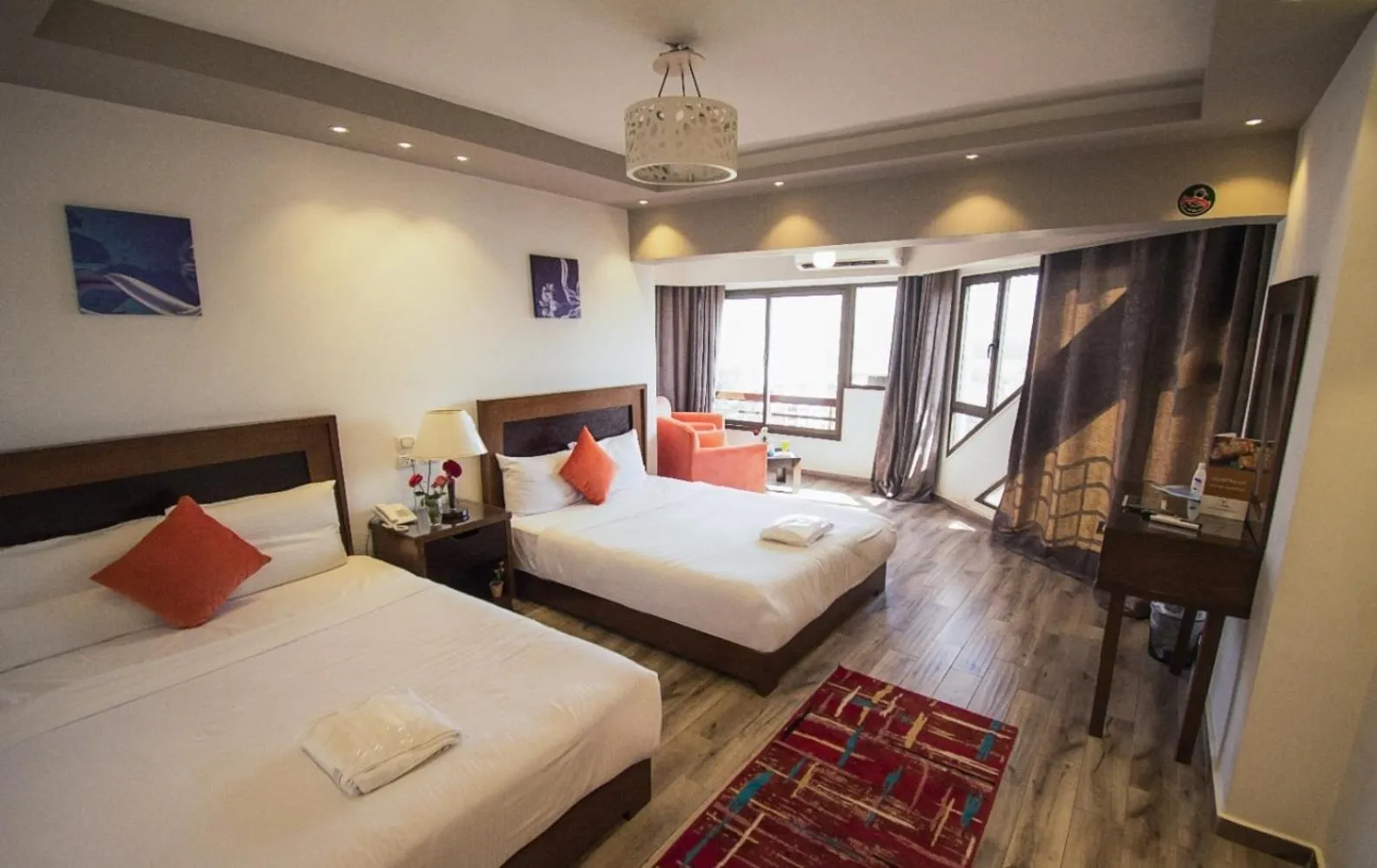 Bed in Nile Boutique Hotel Guardian