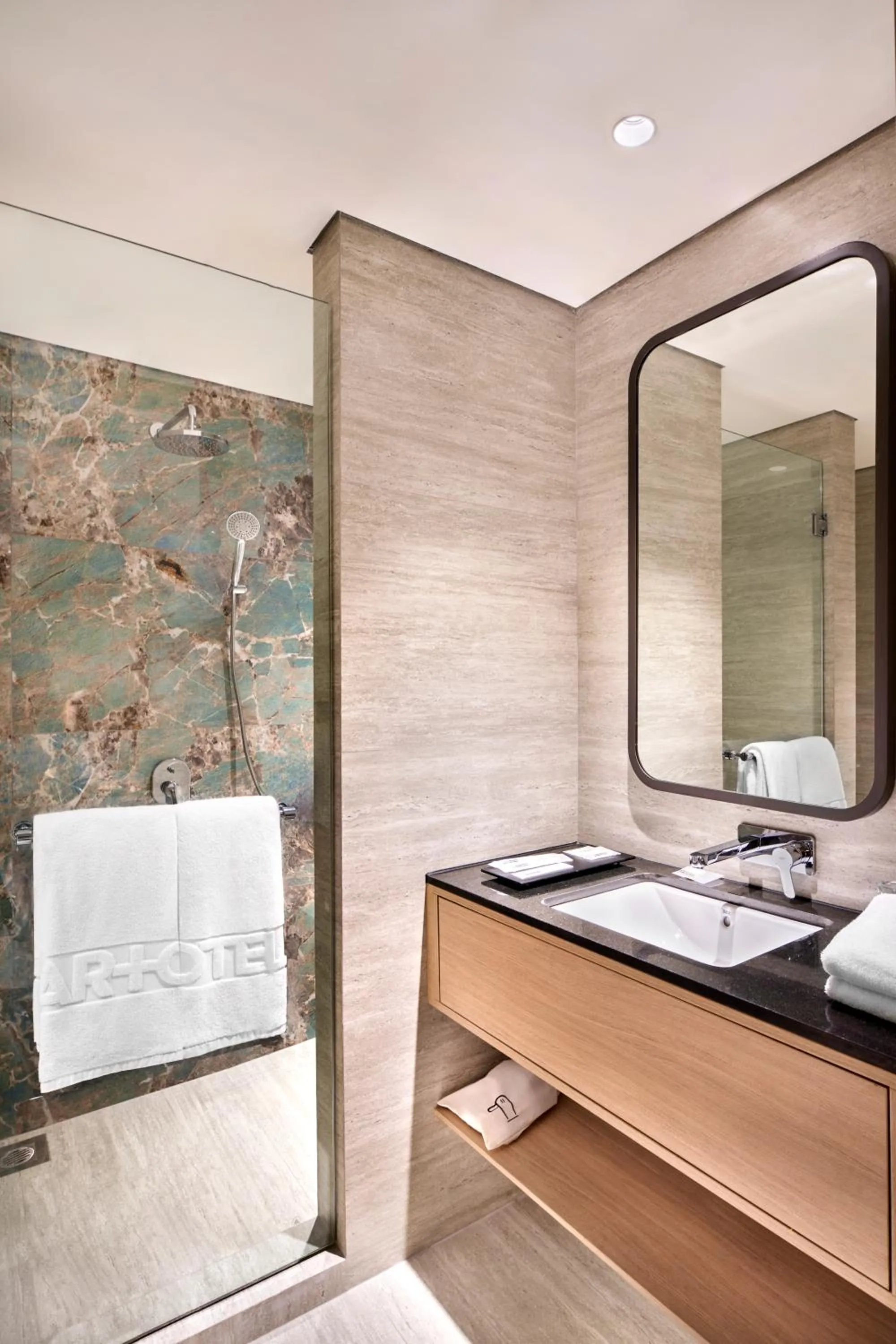 Bathroom in VIVERE Hotel, ARTOTEL Curated