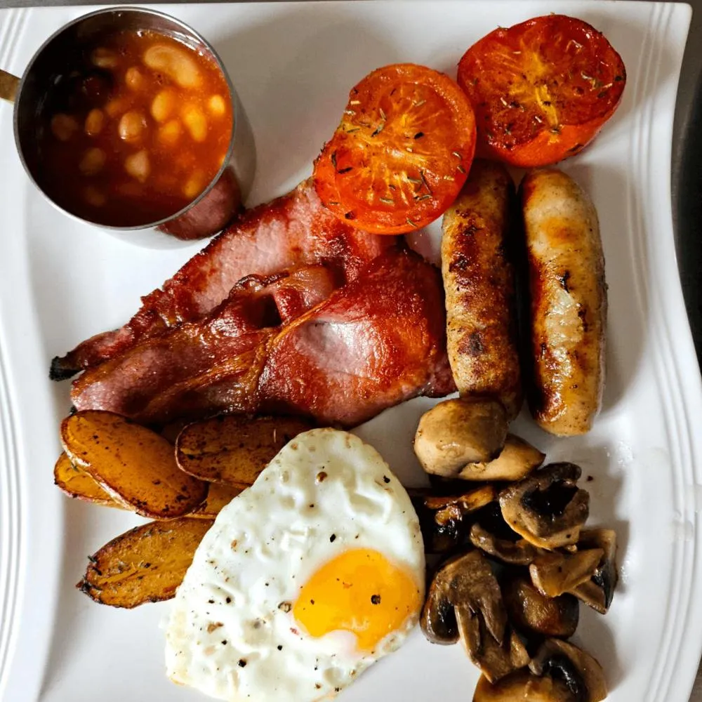 Breakfast in Burlington Berties Boutique Hotel