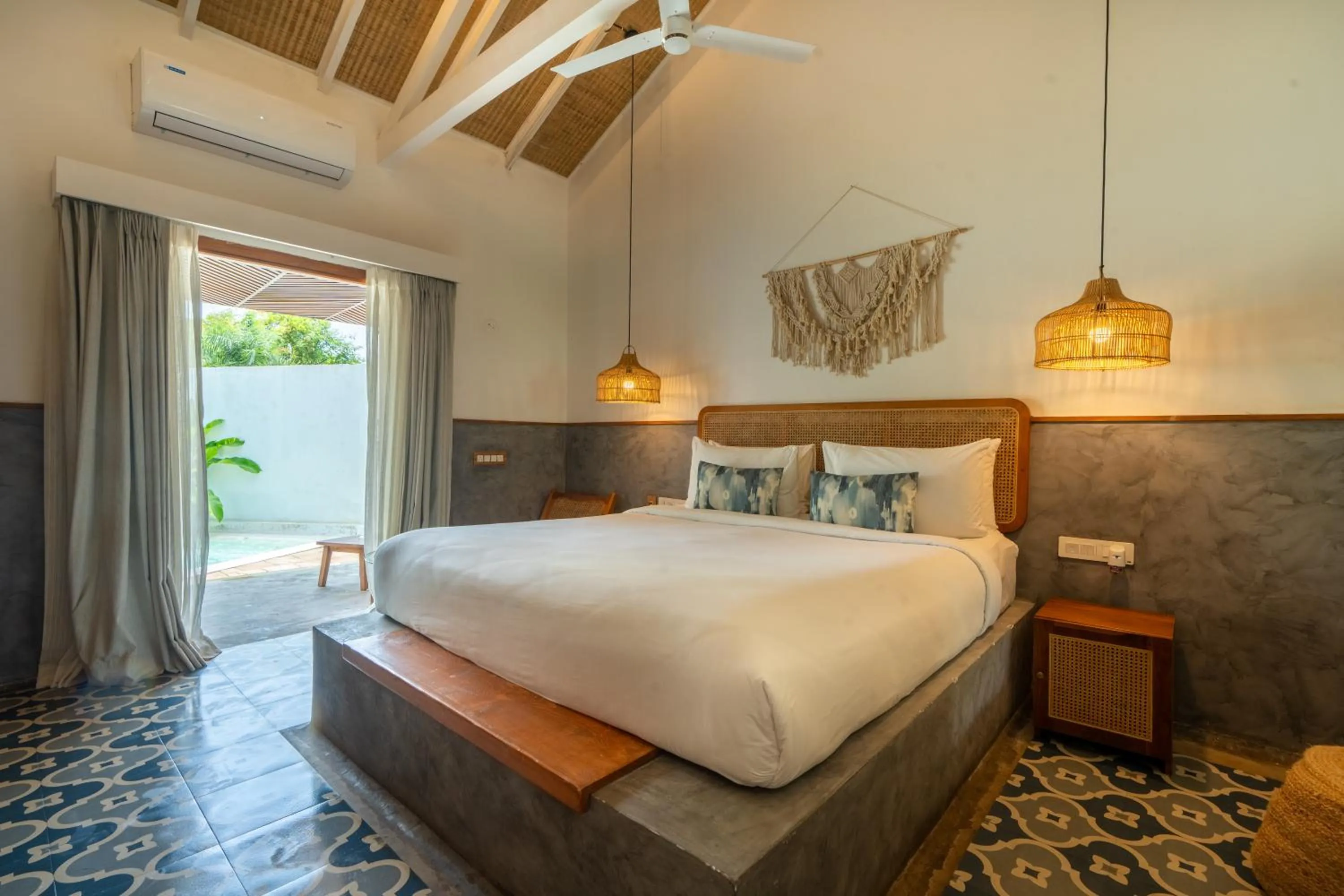 Bed in Azora by Ayatana, Goa