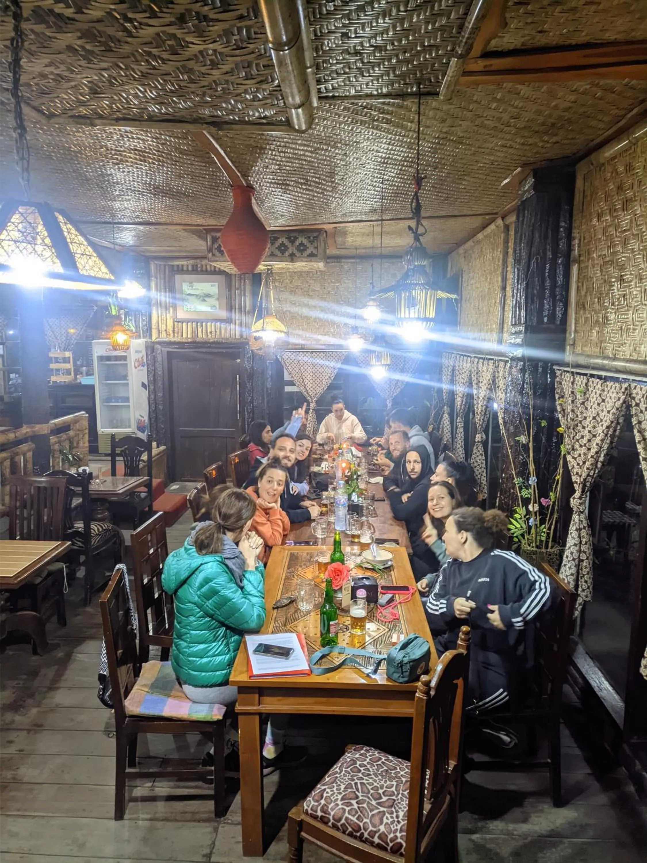 Property building in Yoschi's Hotel Bromo