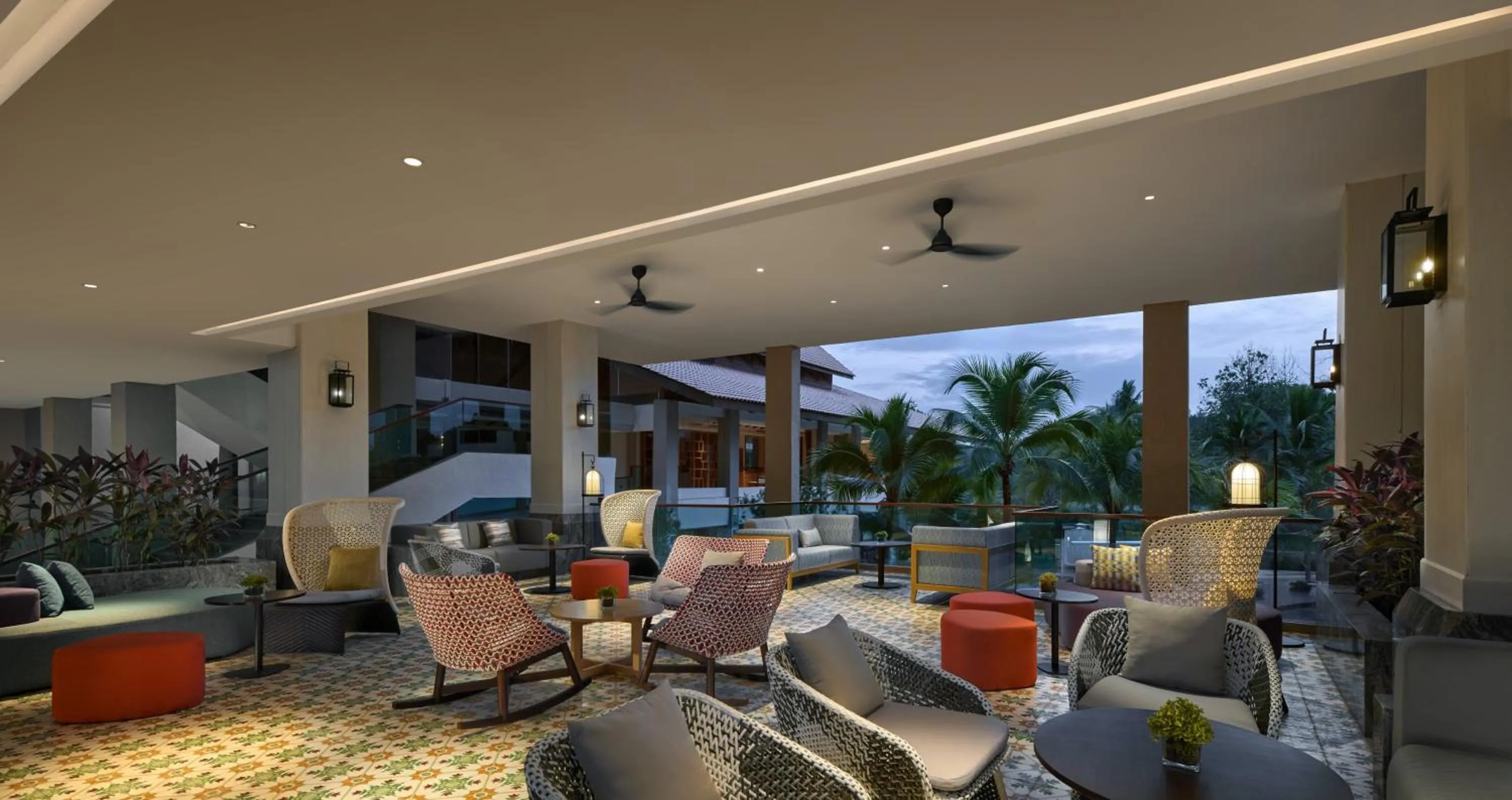 Lobby or reception in PARKROYAL A'FAMOSA MELAKA RESORT