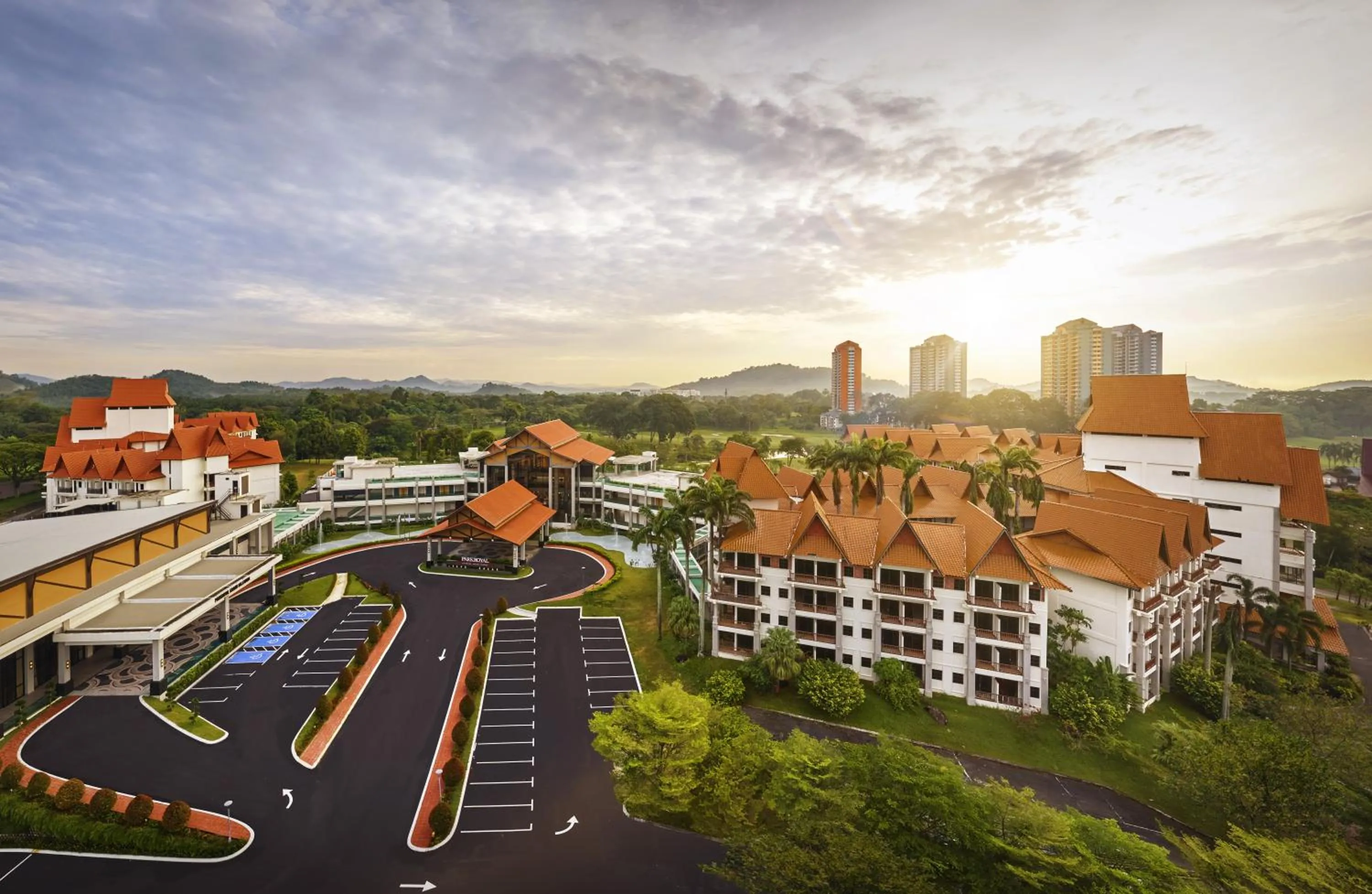 Property building in PARKROYAL A'FAMOSA MELAKA RESORT