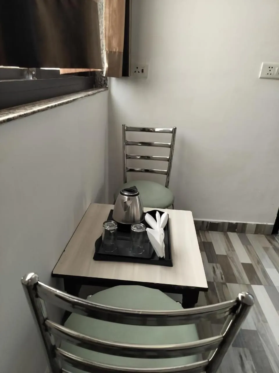 Seating area in Hotel Clink New Delhi Airport