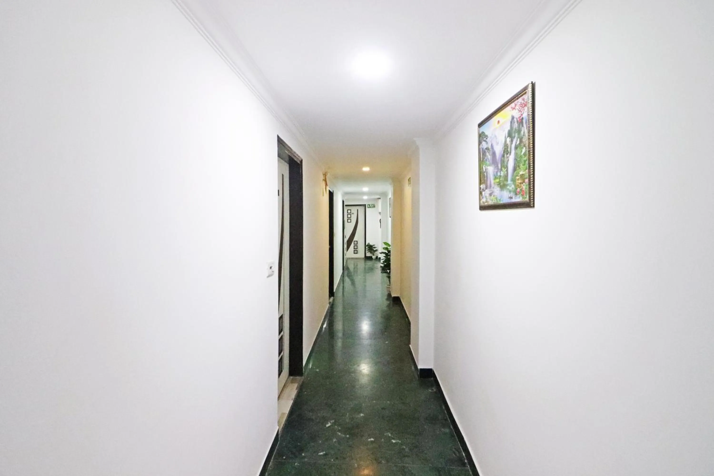 Inner courtyard view in Hotel Clink New Delhi Airport