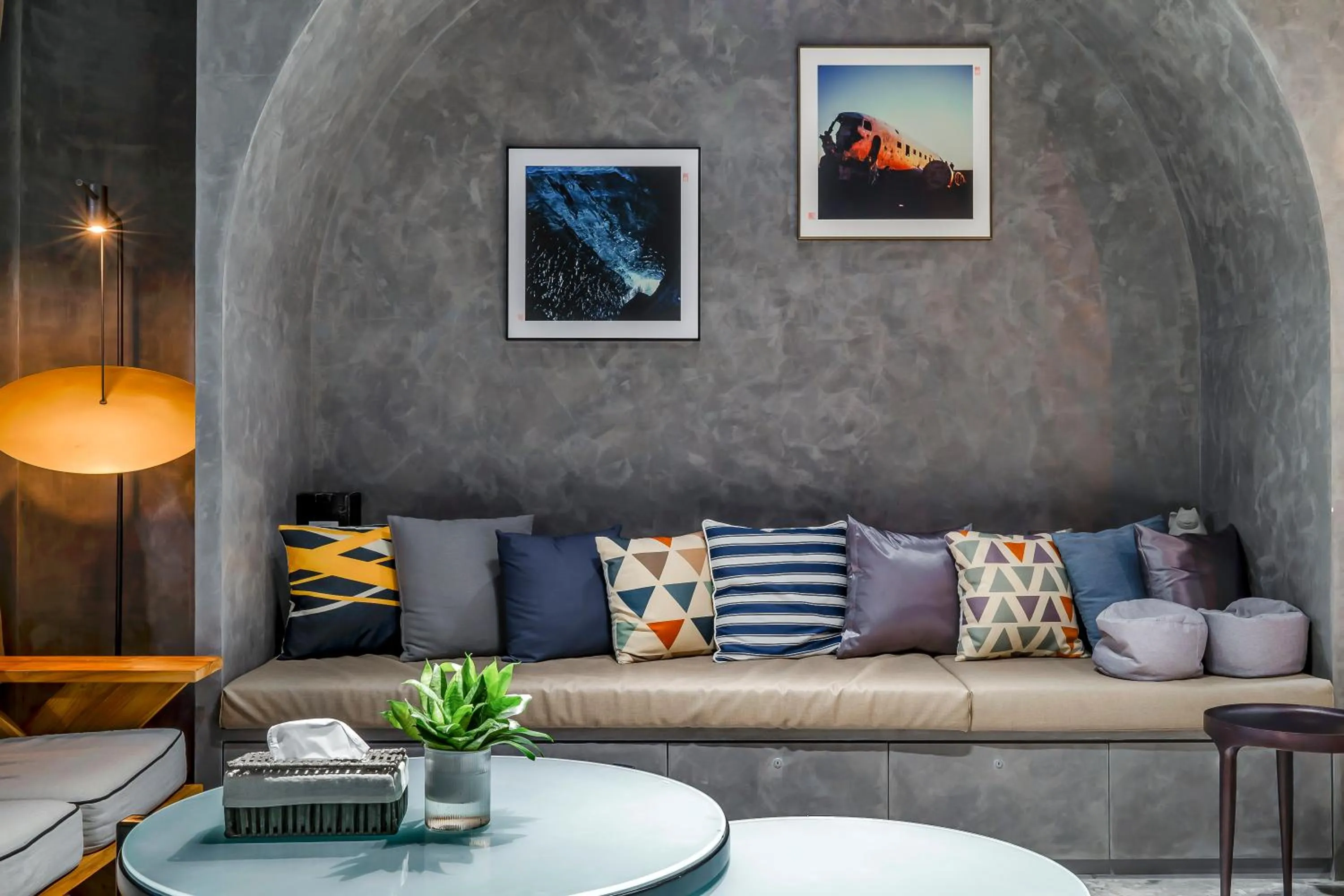 Seating area in Rolling hills