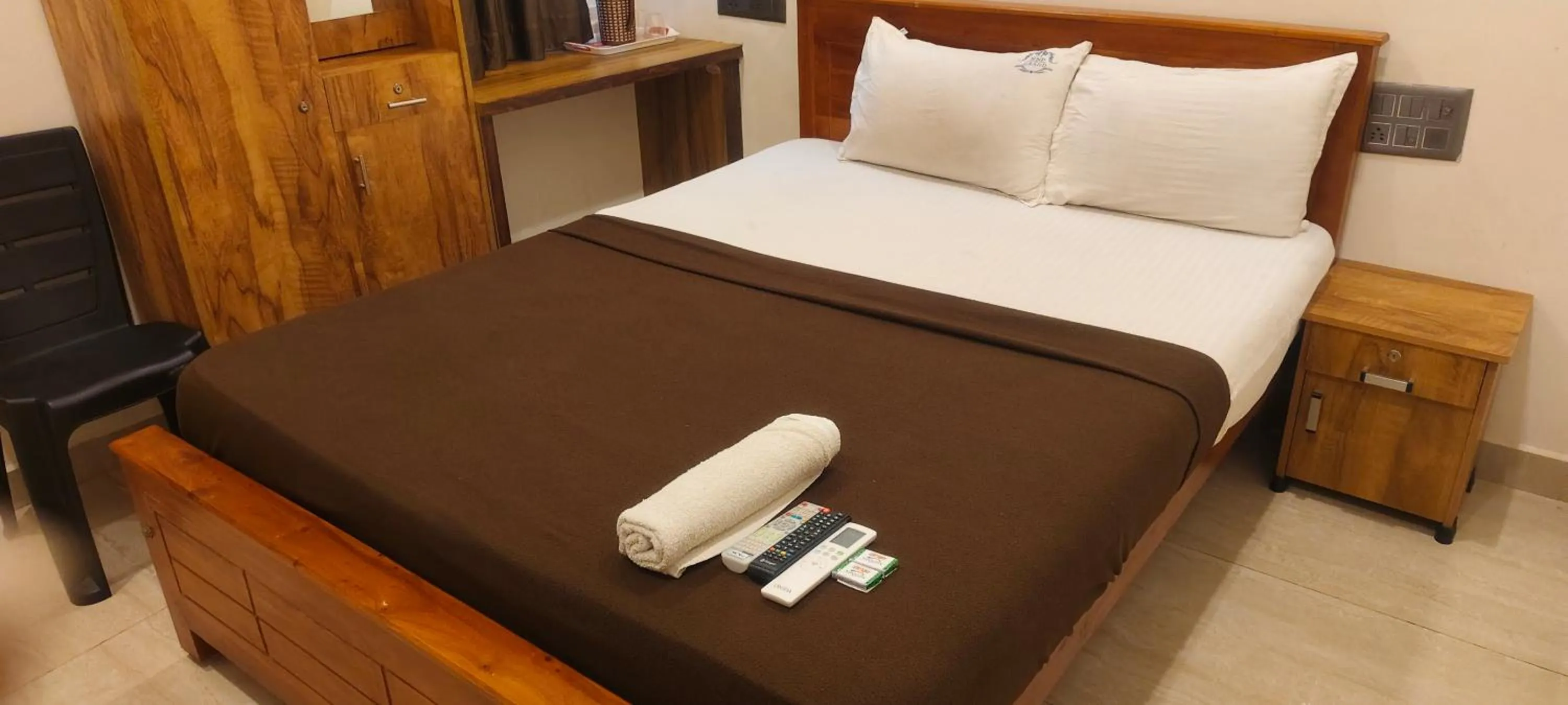 Bedroom, Bed in HOTEL NNP GRAND Rameswaram