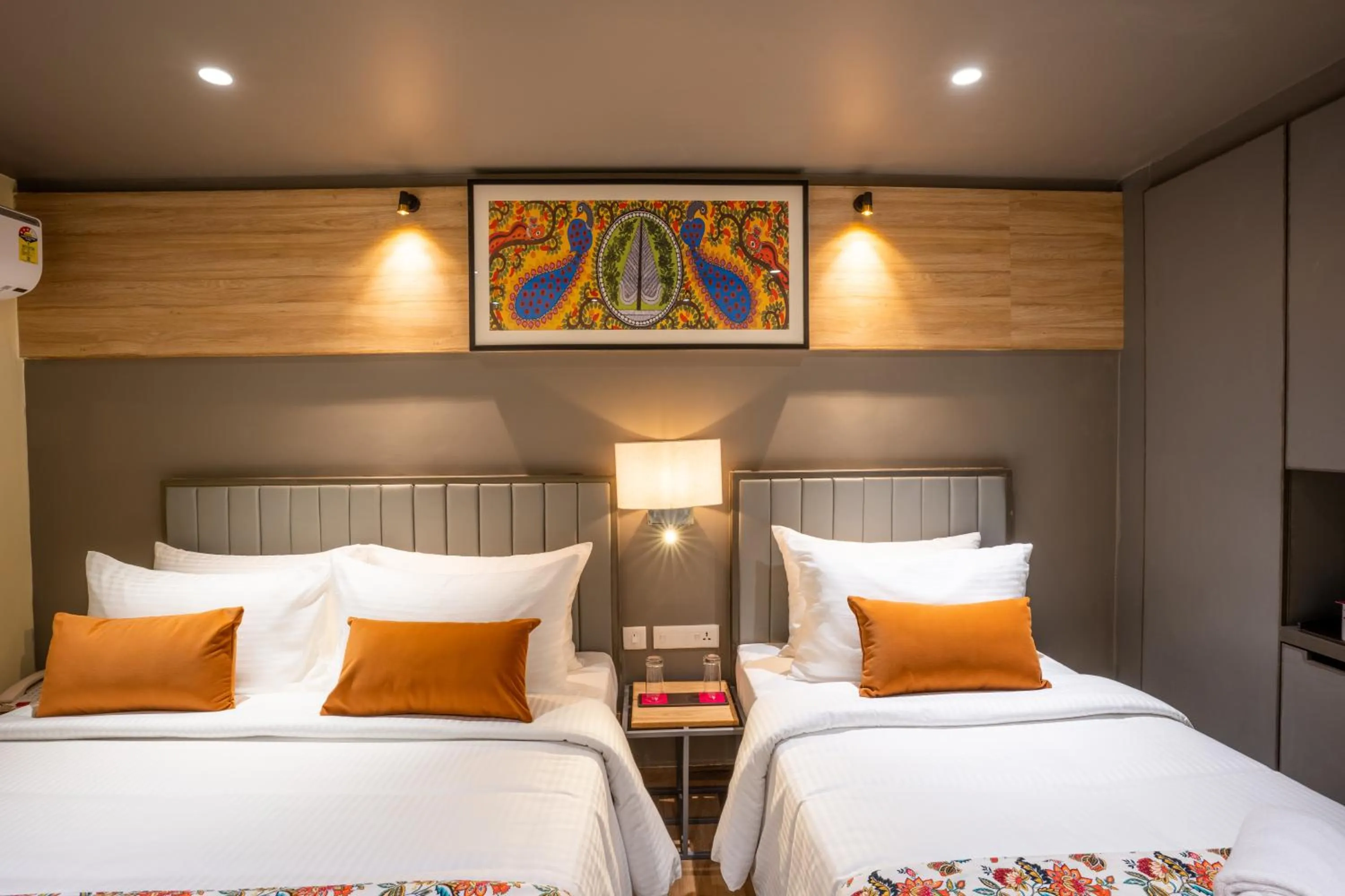 Bed in Regenta Central Puri Odisha