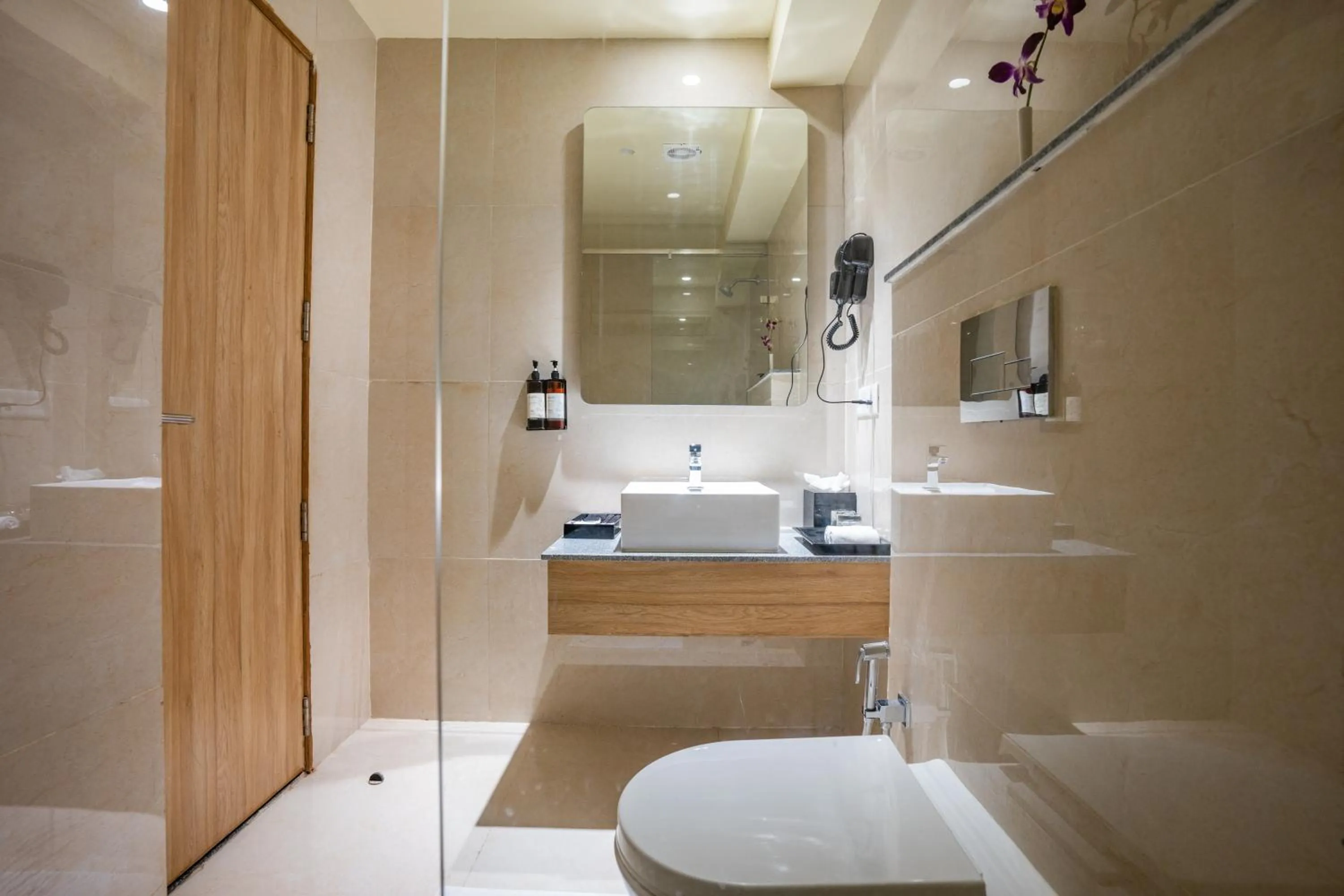 Bathroom in Regenta Central Puri Odisha