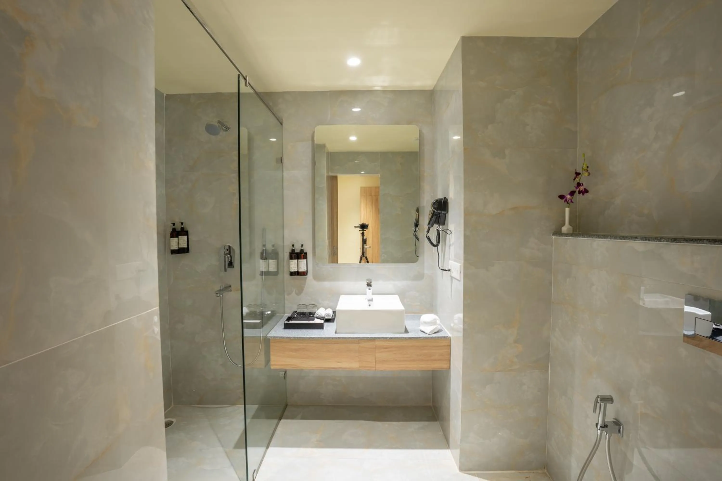 Bathroom in Regenta Central Puri Odisha