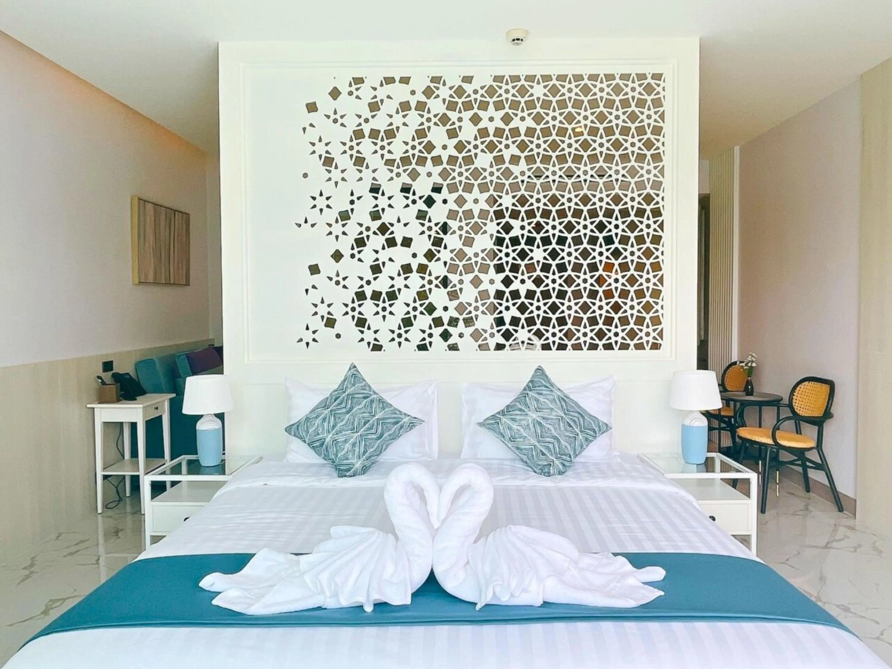 Bed in Sand Dance Hotel