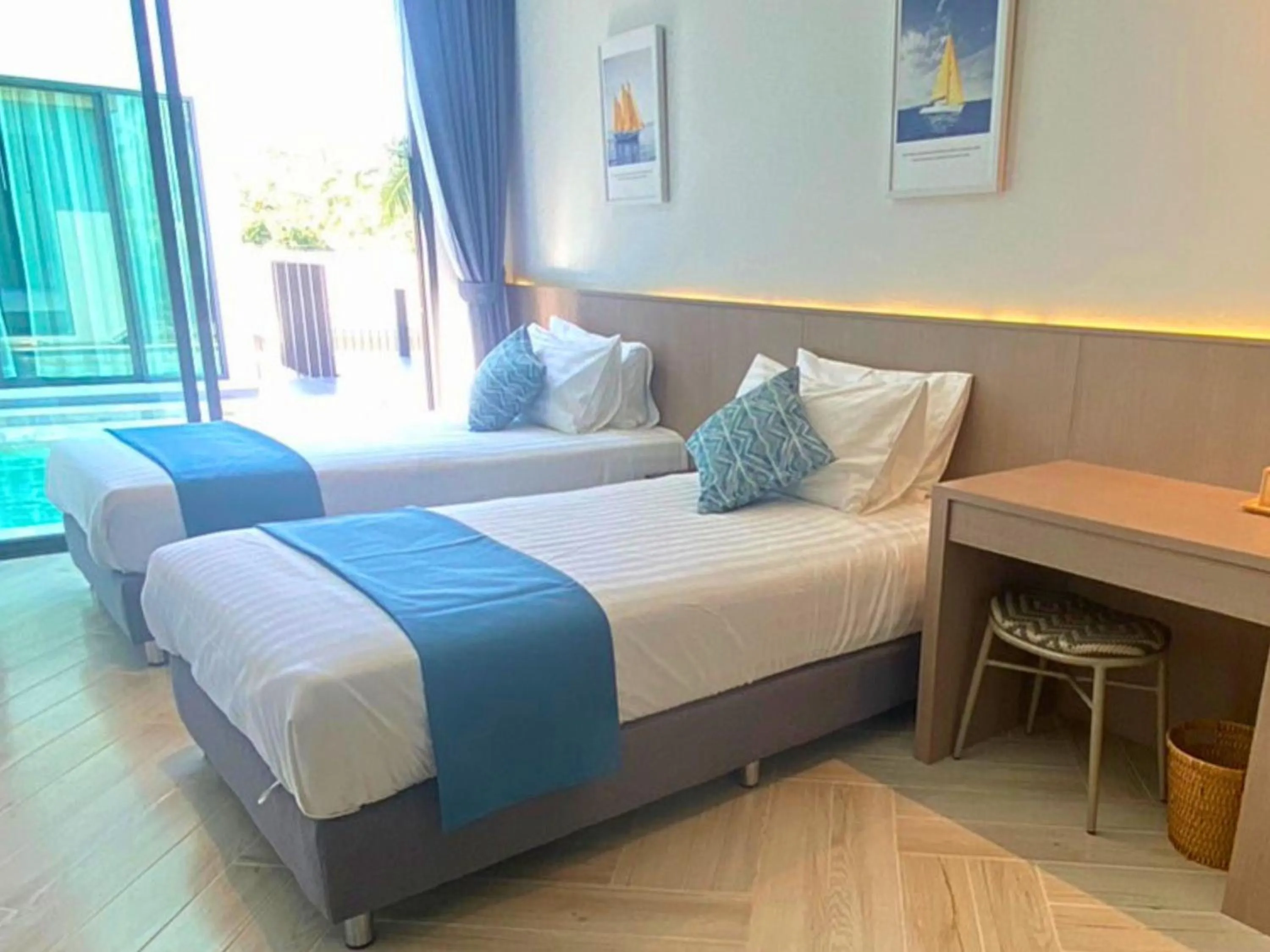 Bed in Sand Dance Hotel