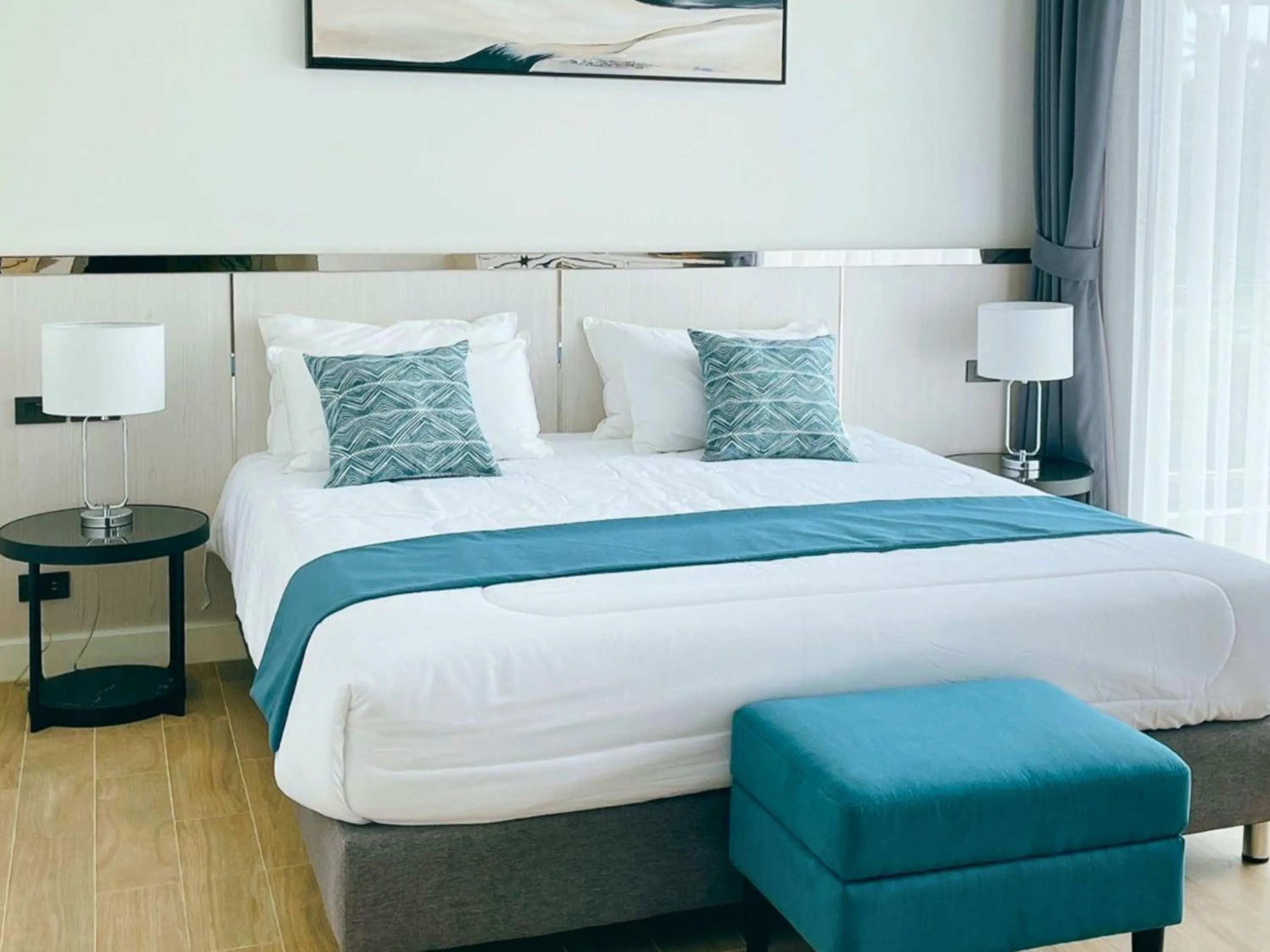 Bed in Sand Dance Hotel