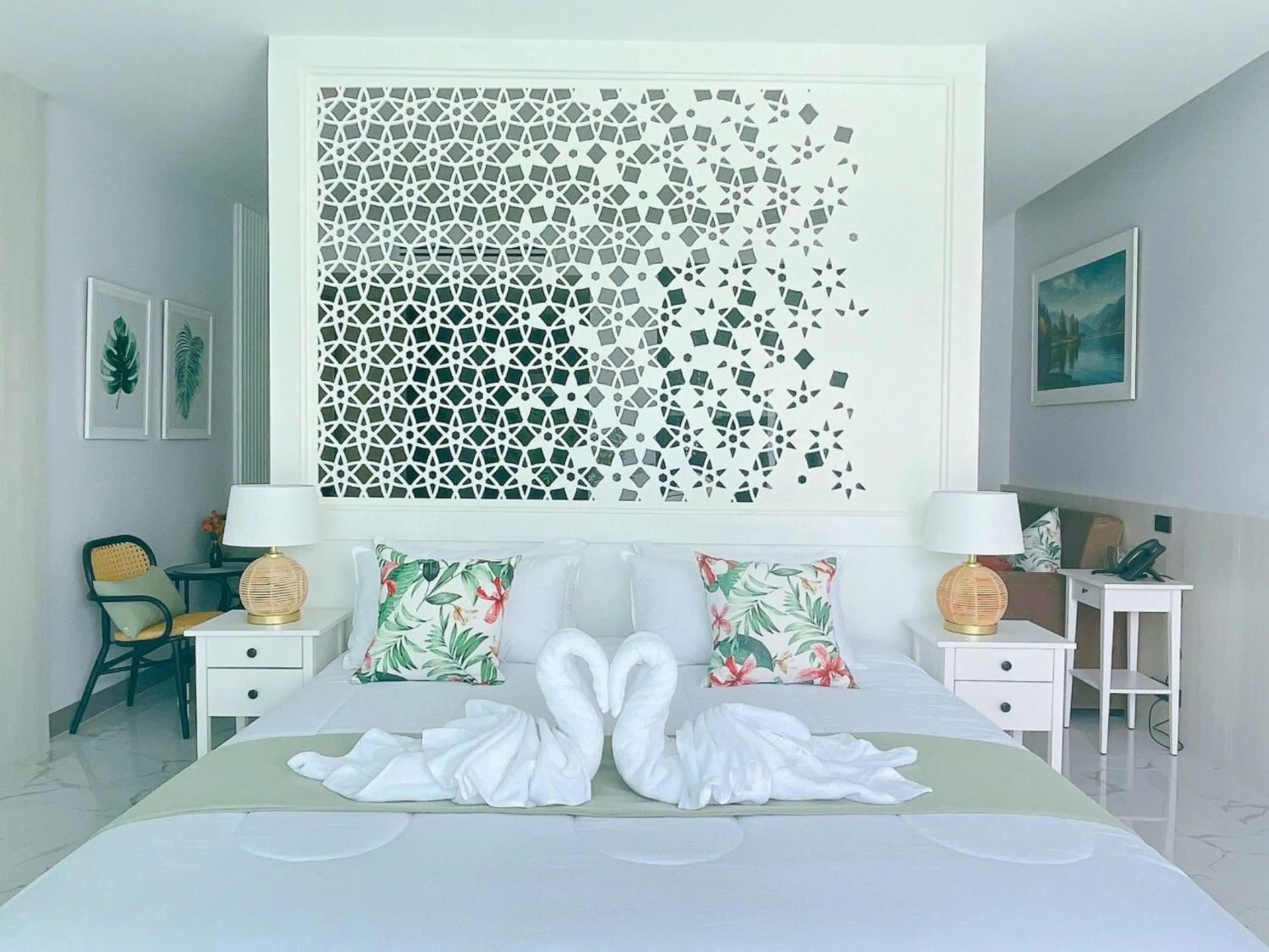 Bed in Sand Dance Hotel