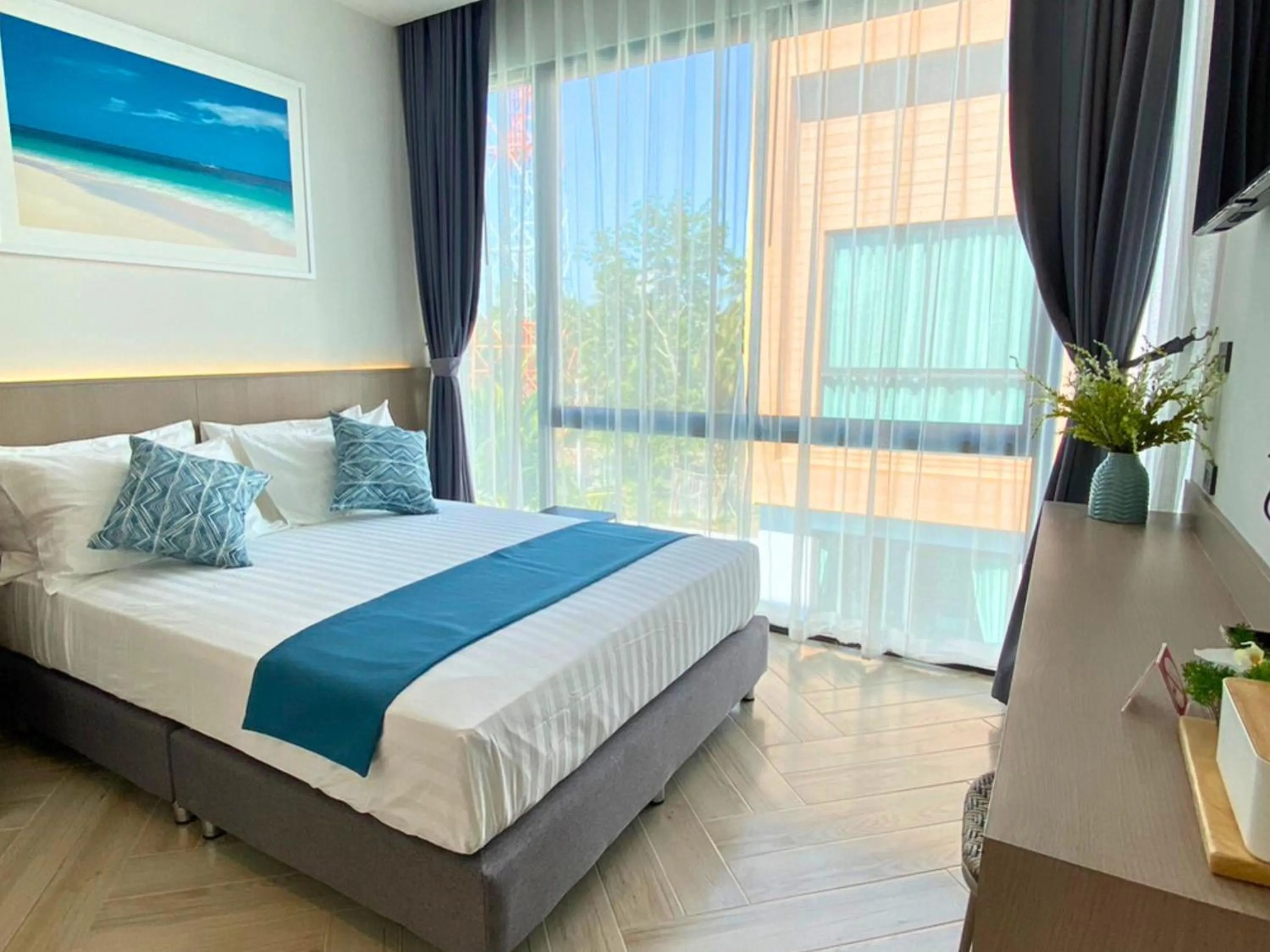 Photo of the whole room, Bed in Sand Dance Hotel