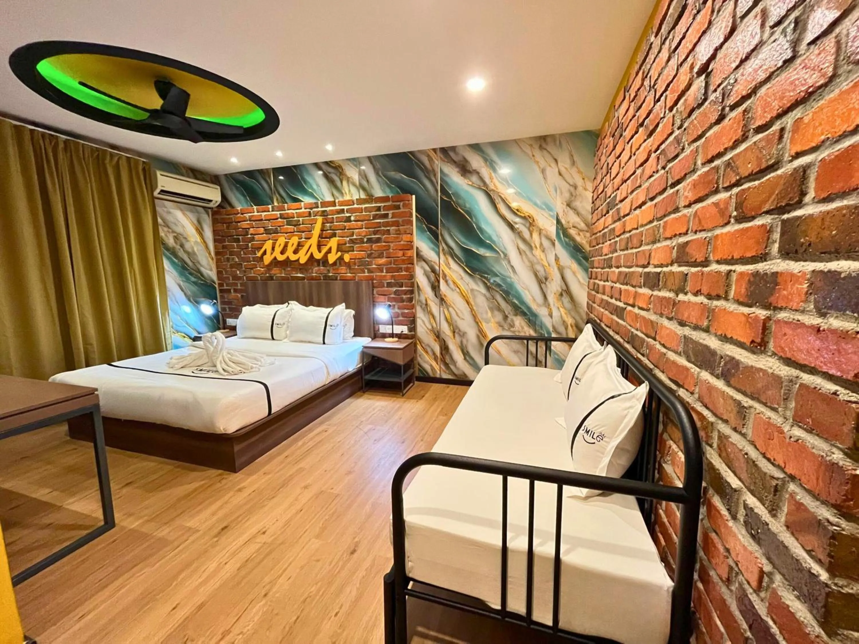 Bedroom, Bed in Seeds Hotel Cheras Maluri