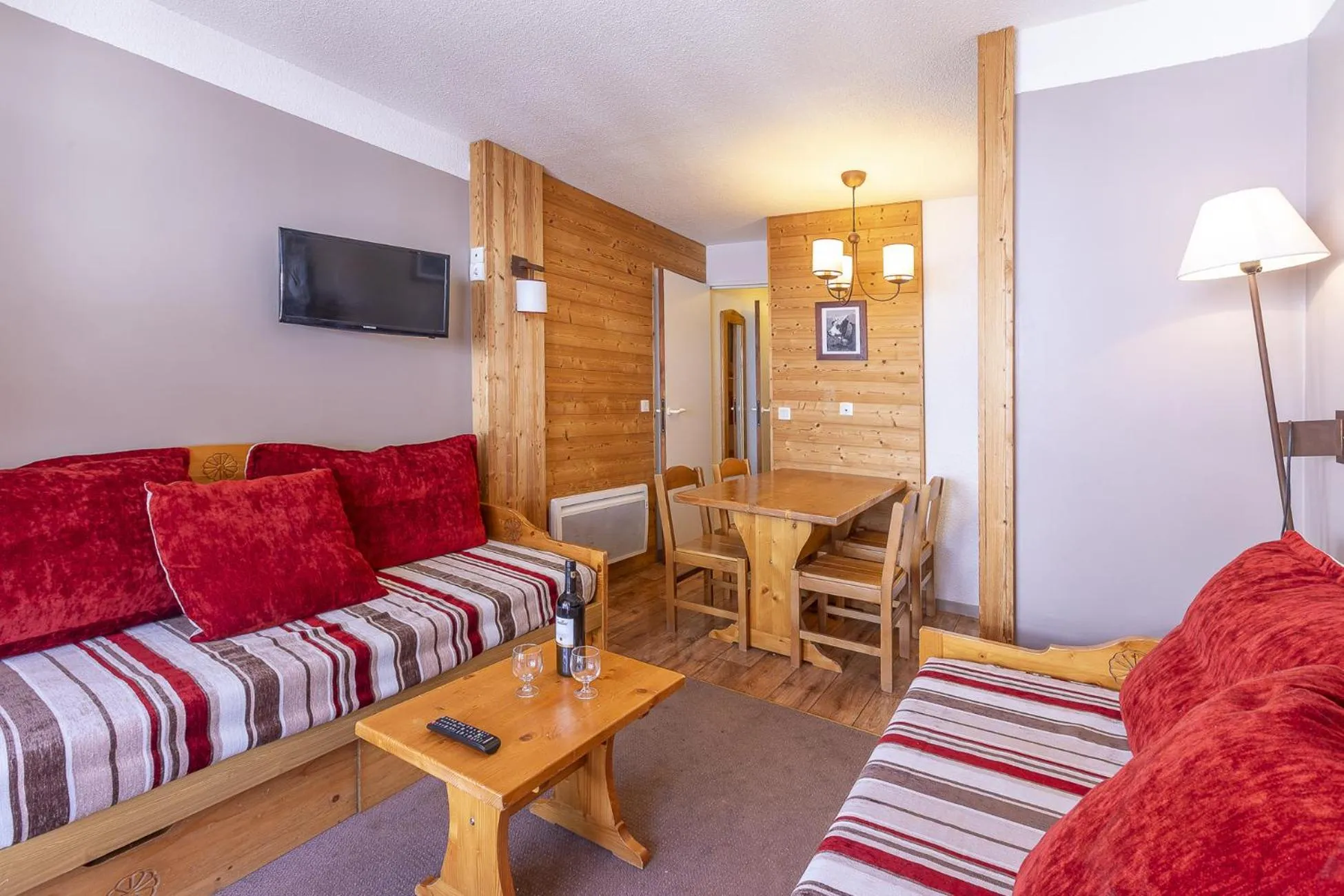 Kitchen or kitchenette in Résidence Le Pralin