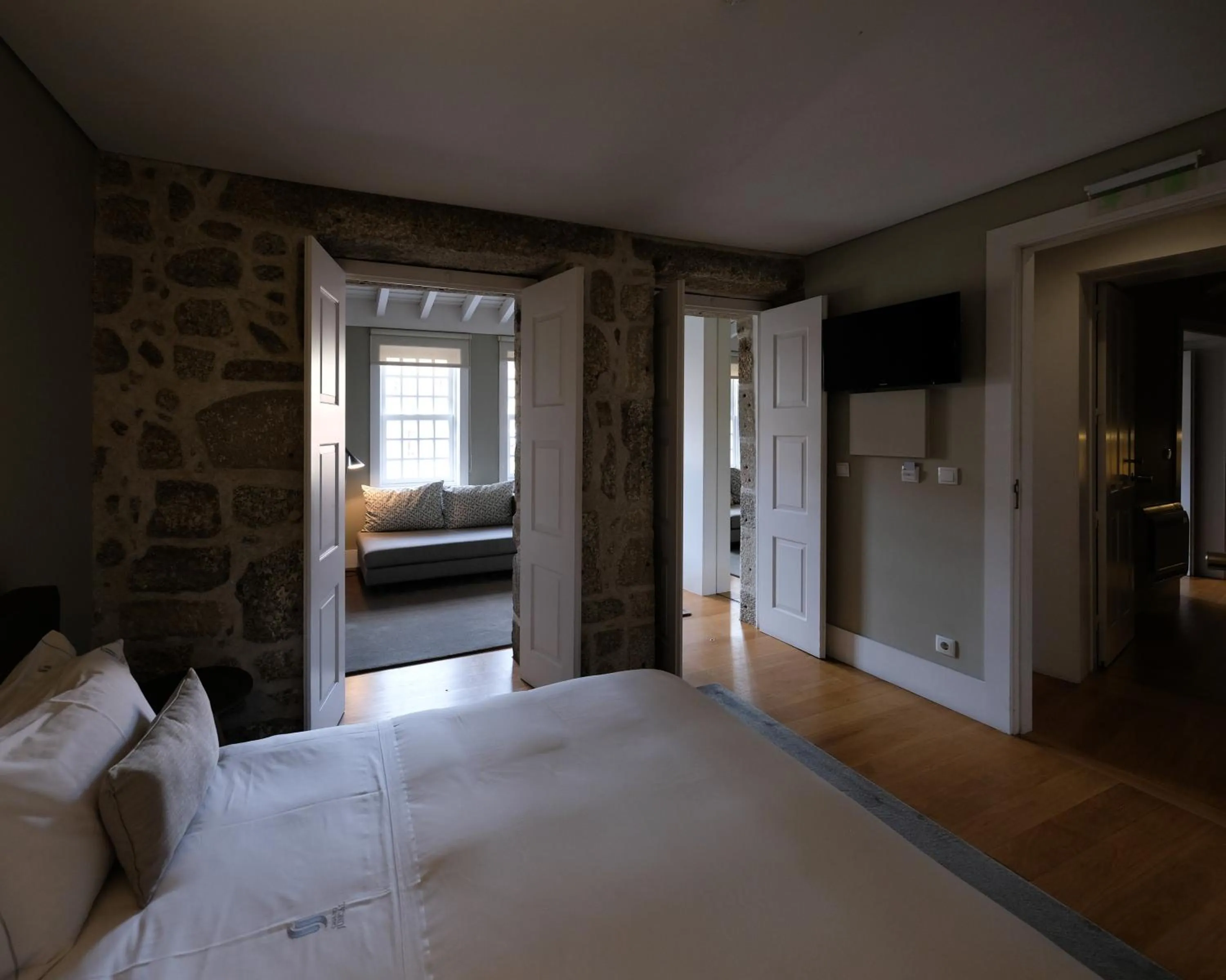 Bedroom, Bed in Casa do Juncal