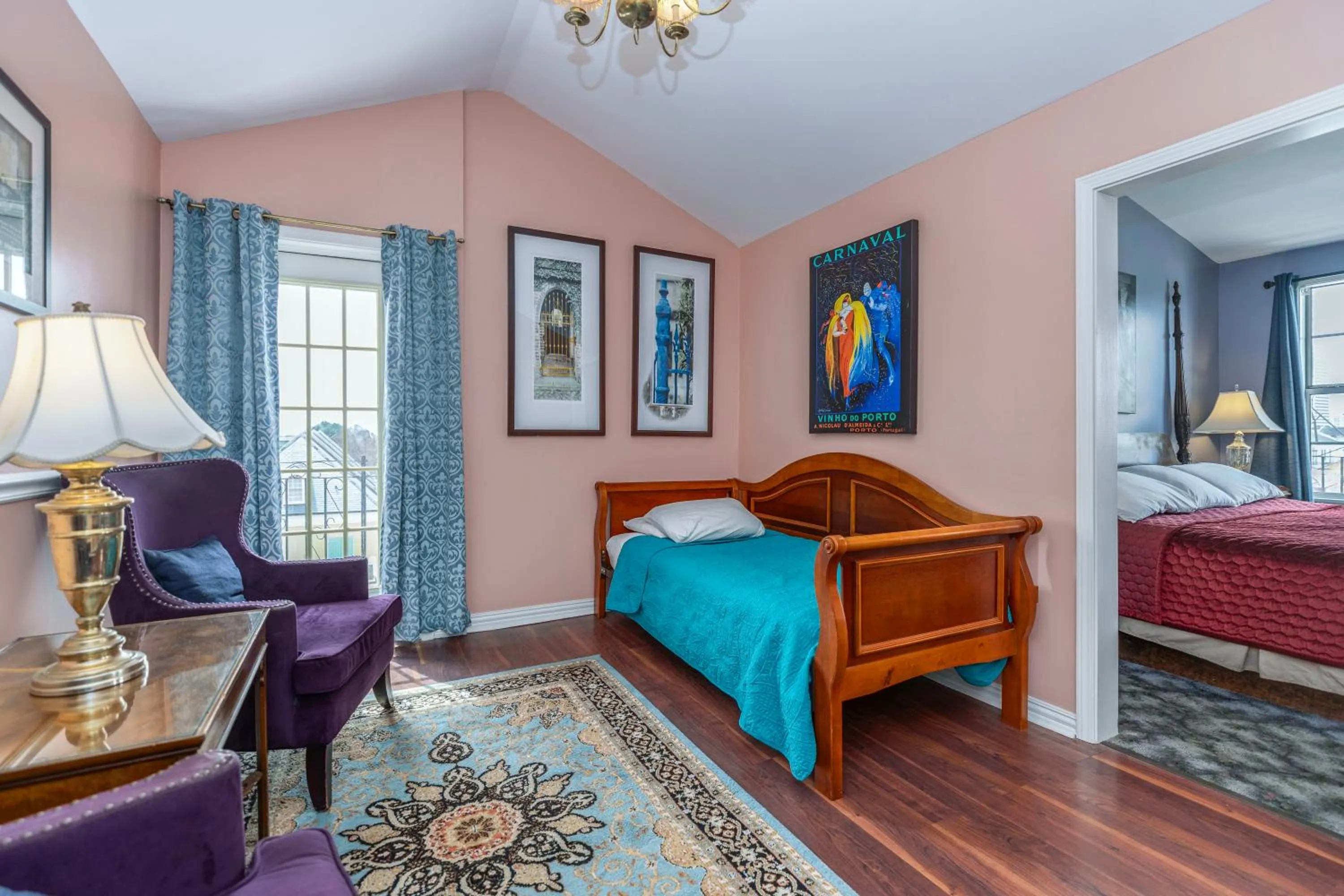 Seating area, Bed in Hotel Villa Convento