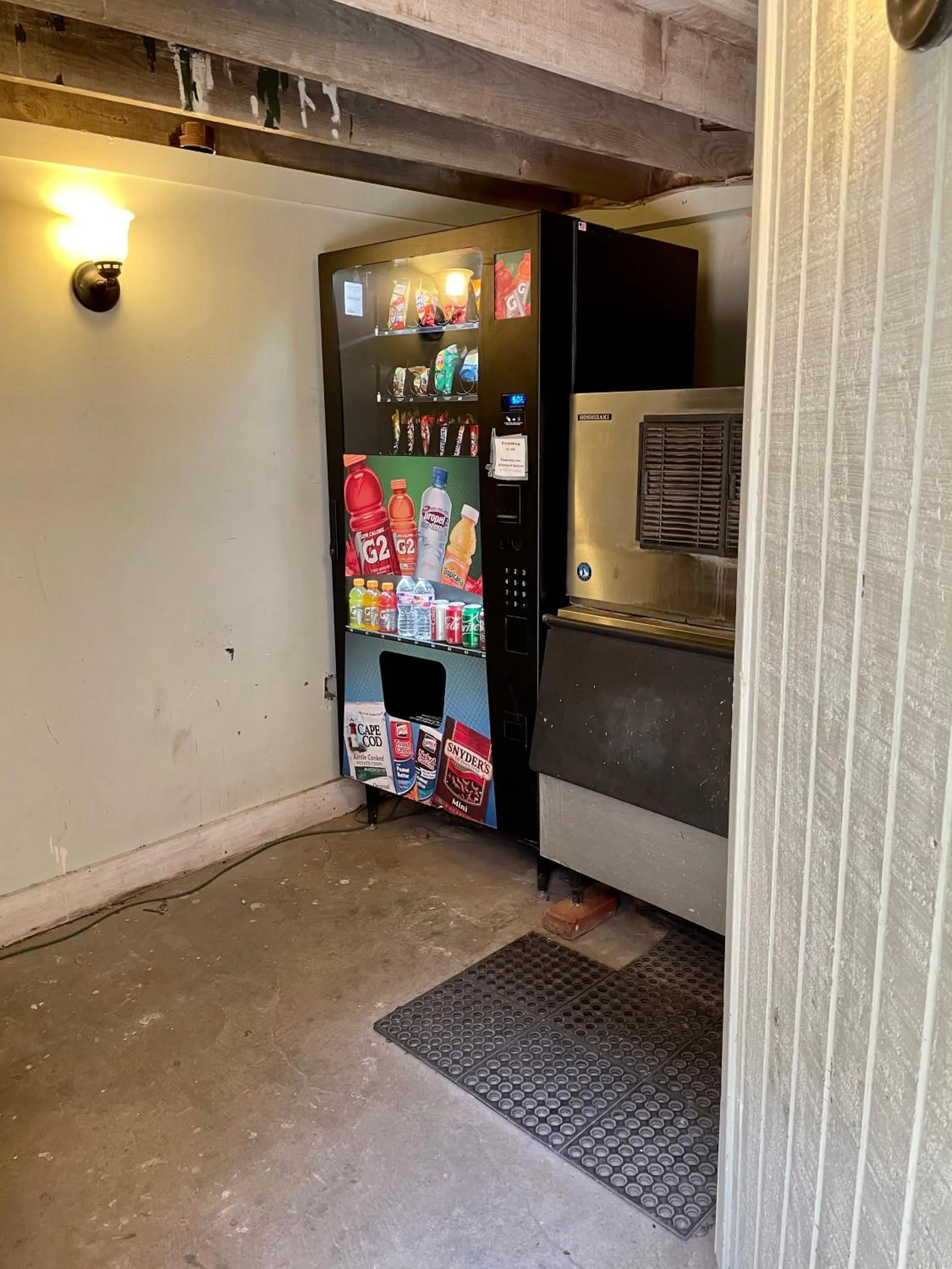 vending machine in Hotel Villa Convento