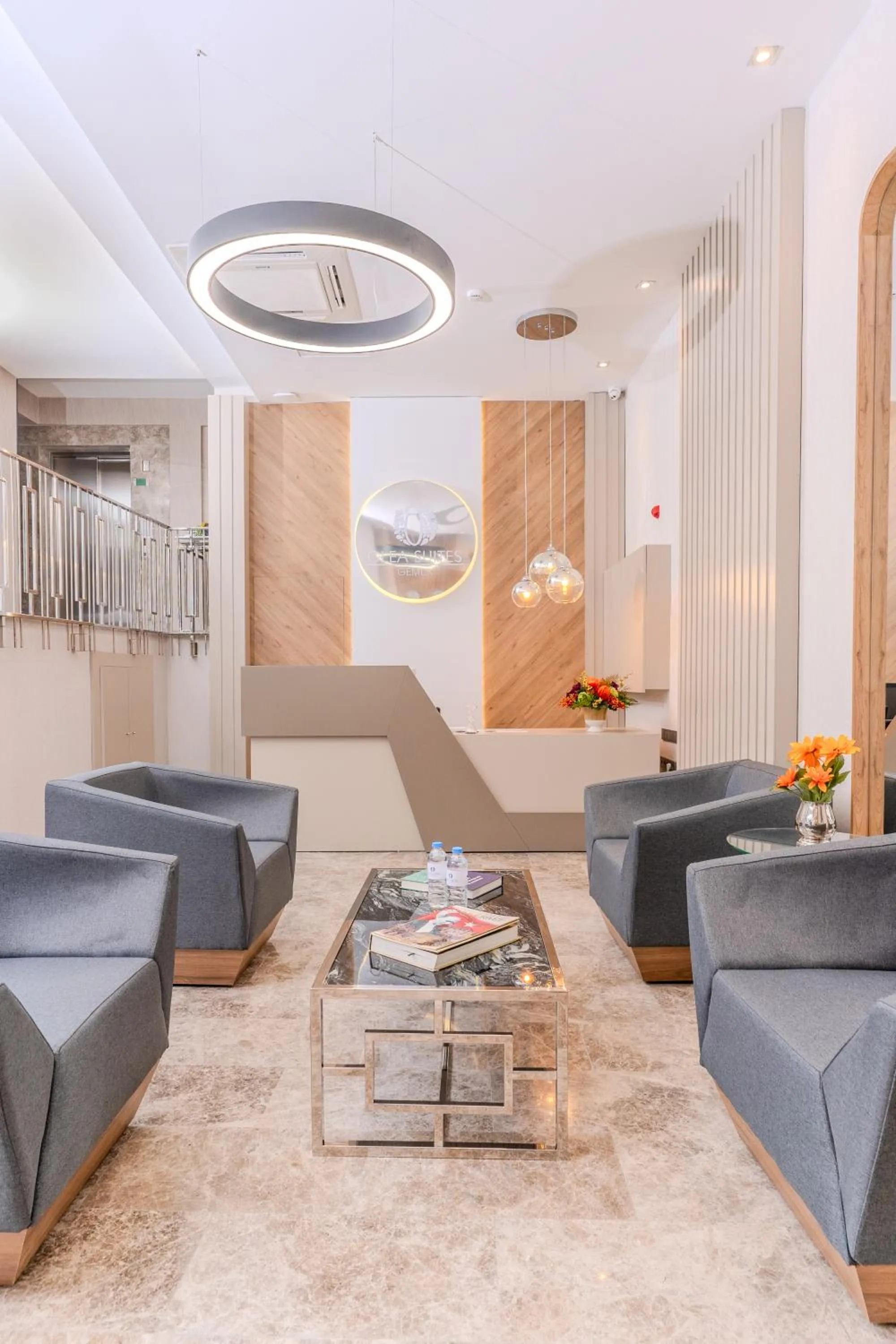 Seating area in Olea Suites Otel