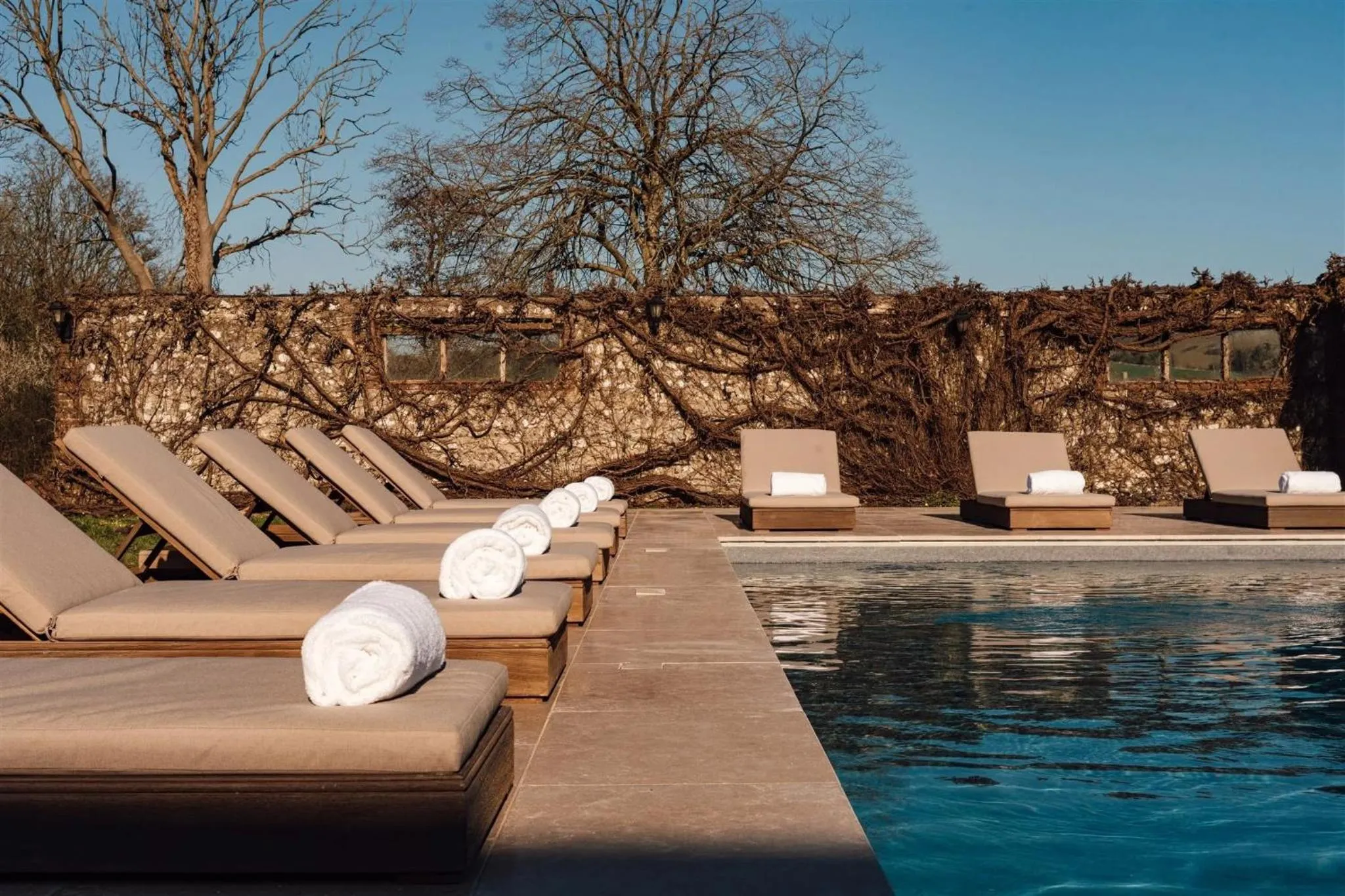 Pool view in The Alfriston