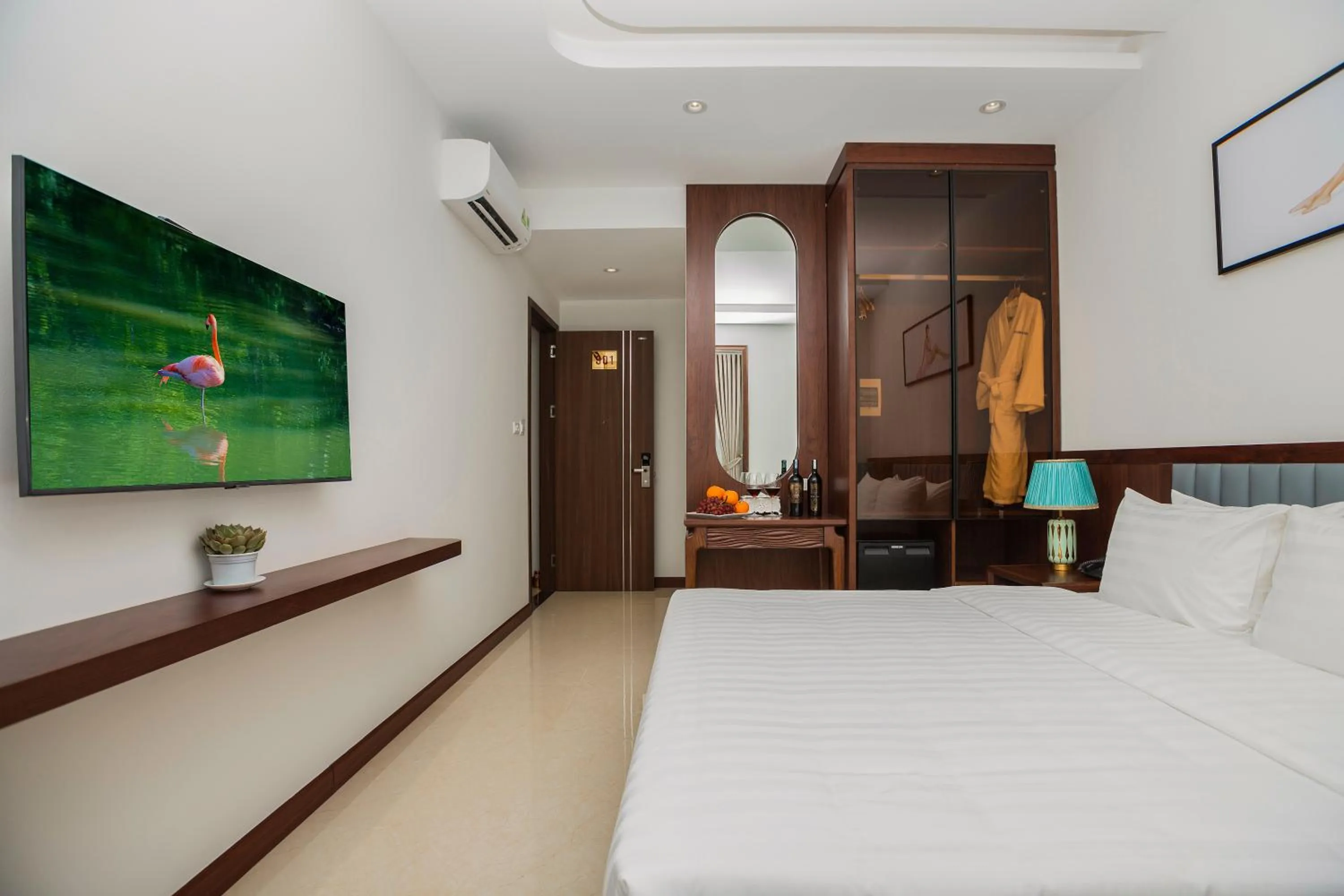 Bed in Blubiz Hotel 5