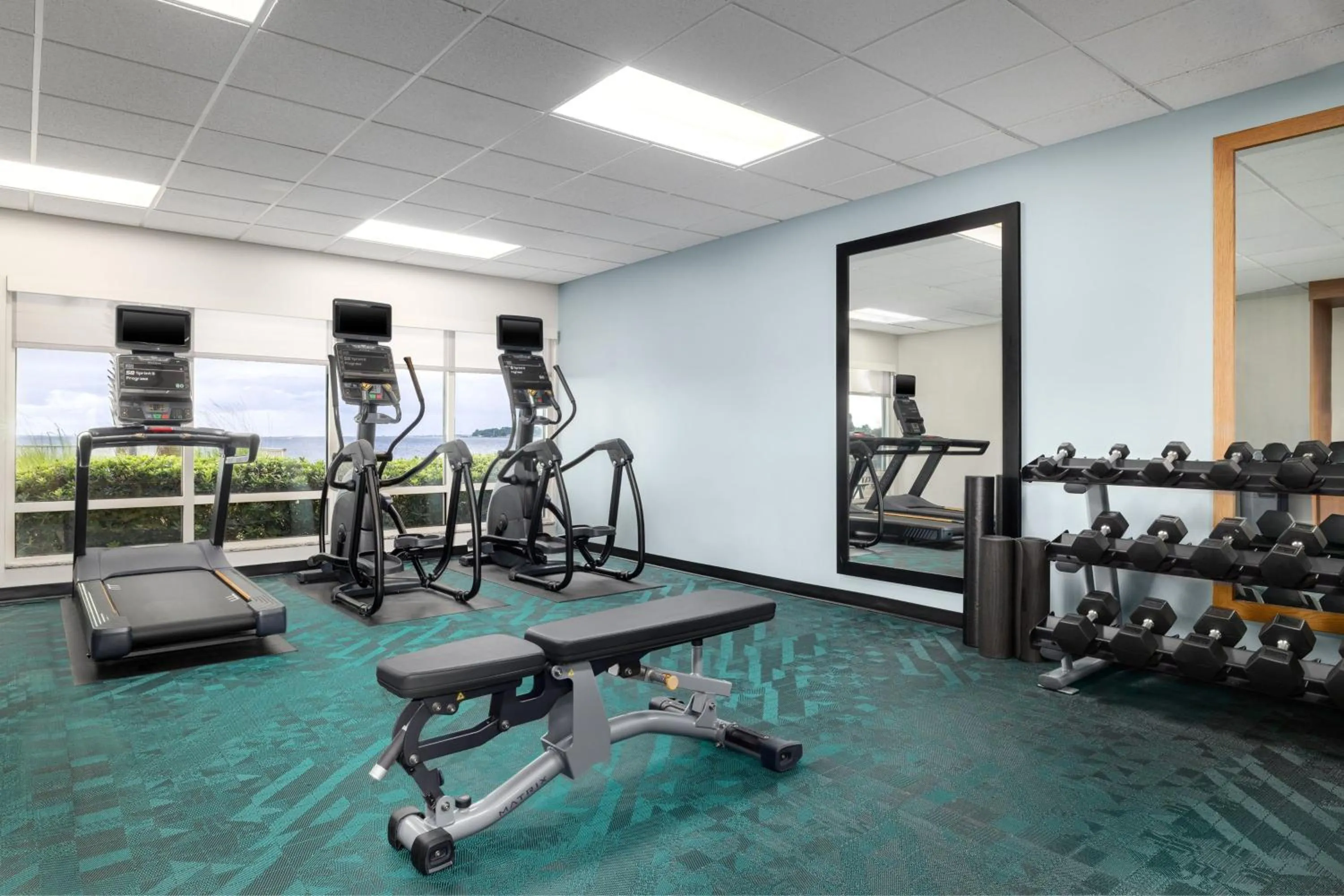 Fitness centre/facilities in TownePlace Suites by Marriott Fort Walton Beach-Eglin AFB