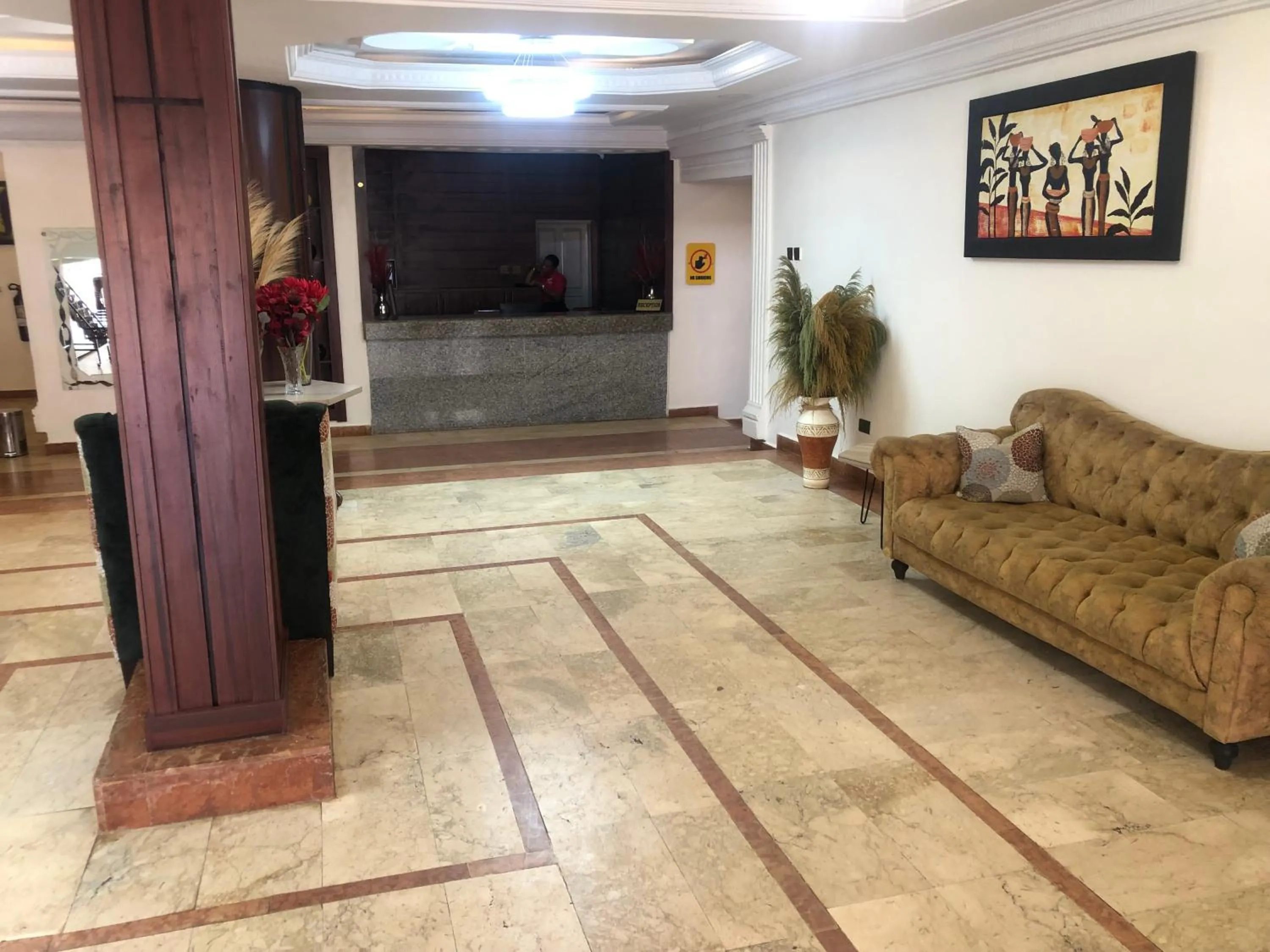 Lobby or reception in Roban Hotels Limited