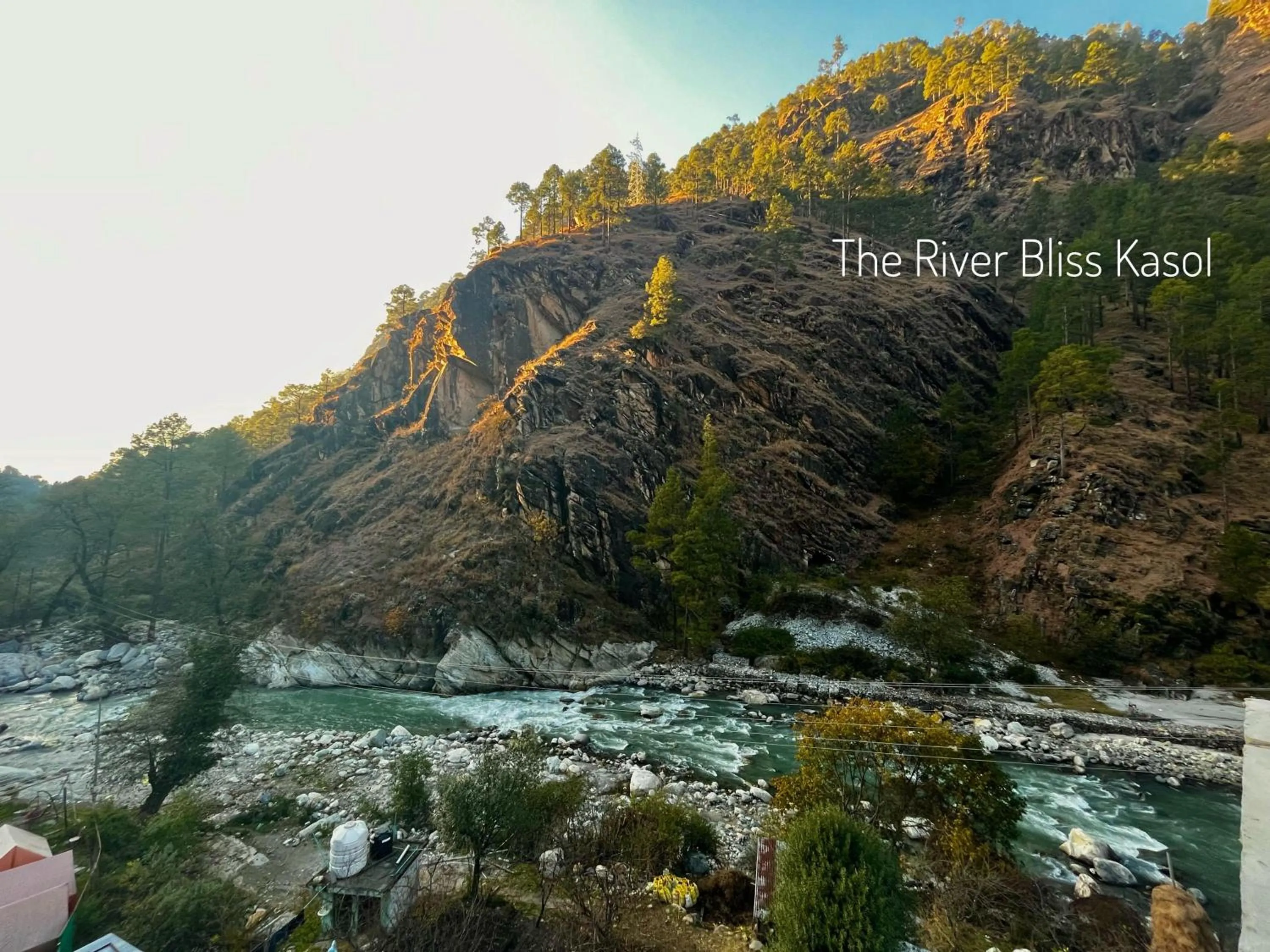 Day in Hotel Mid Orchard Kasol l River Side -Pure Veg Hotel