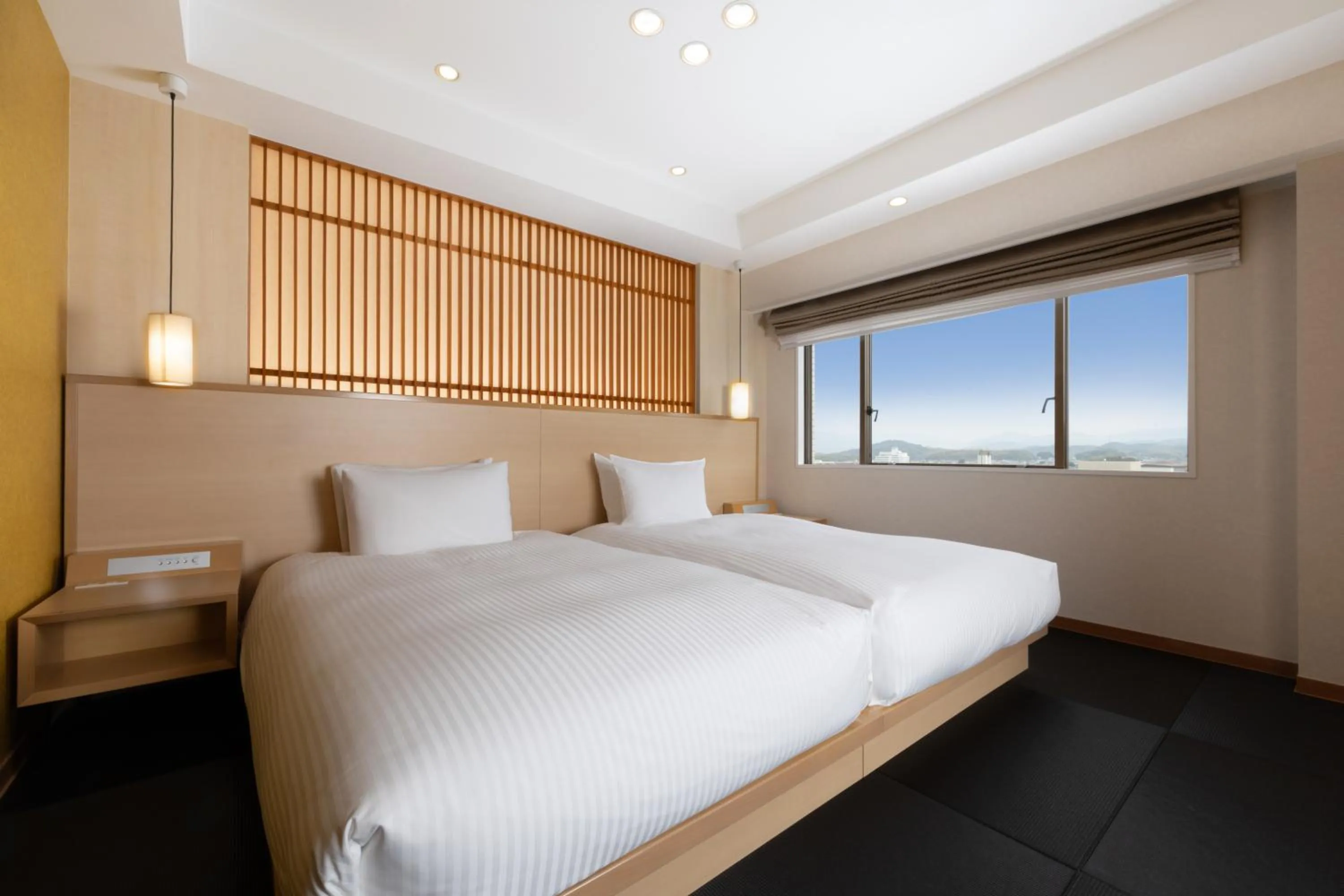 Bed in Grand Mercure Nara Kashihara