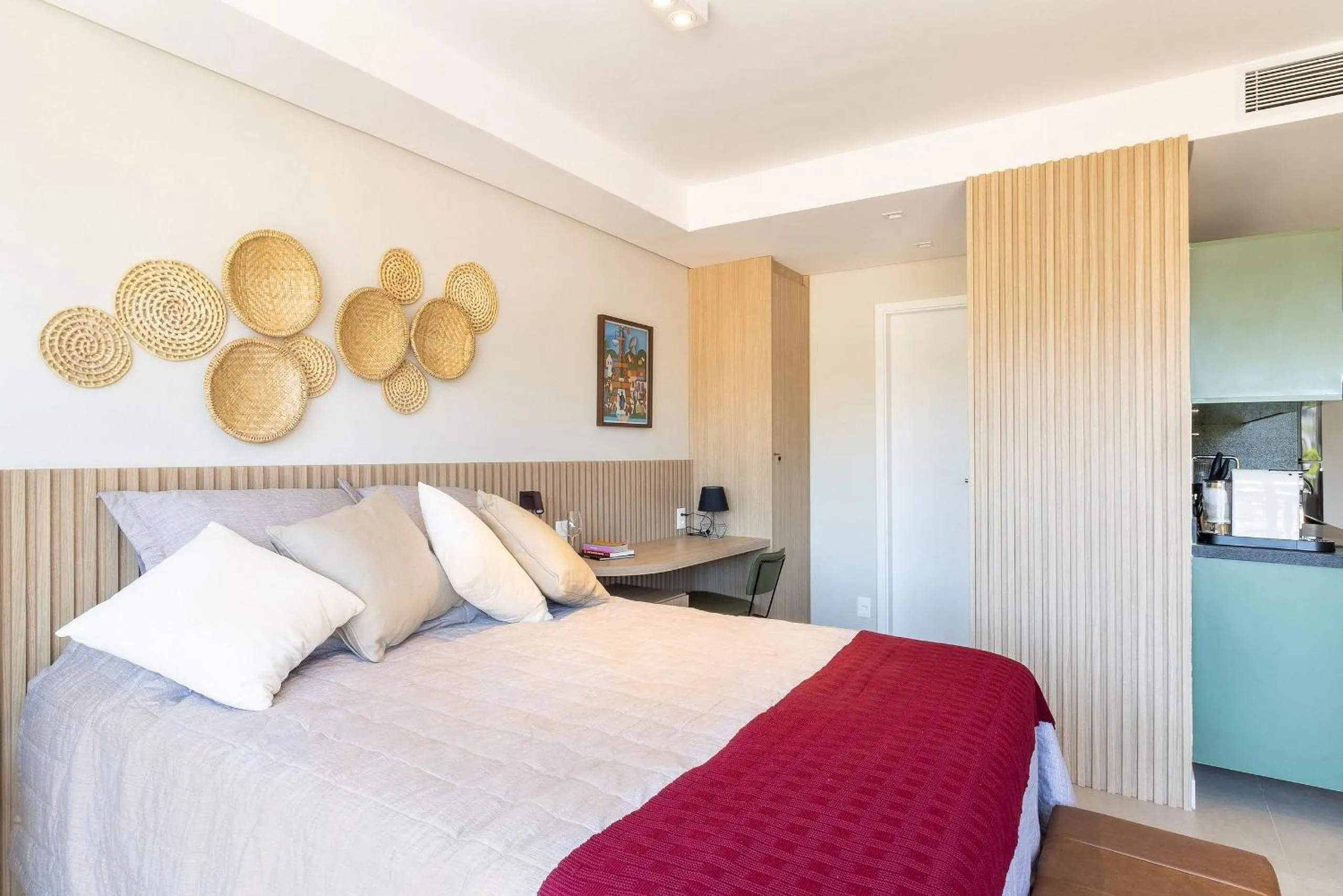 Bedroom, Bed in Pop Grafite