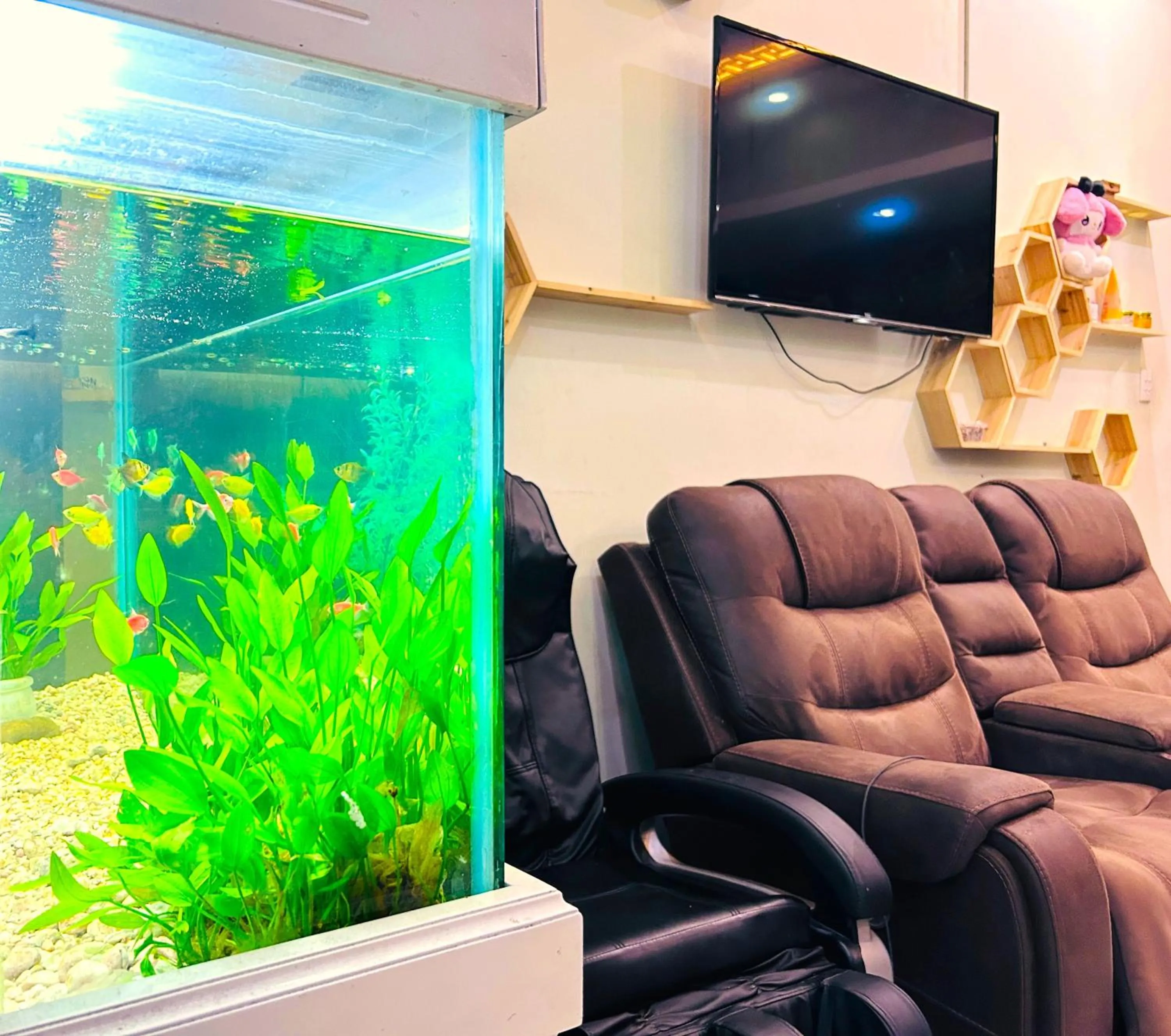 Communal lounge/ TV room in TNH Hotel Vung Tau