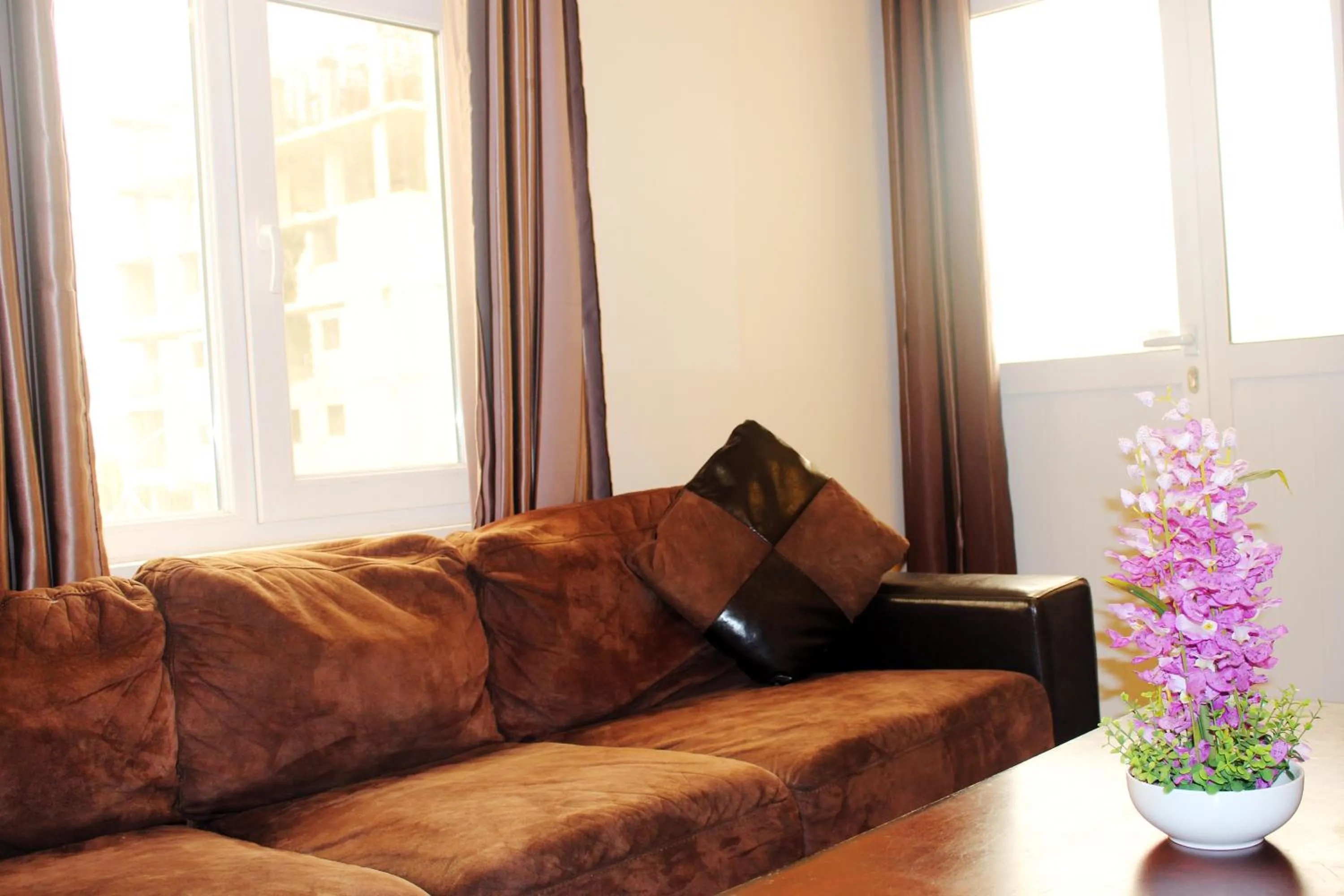 Living room in Al Noor Furnished Flats