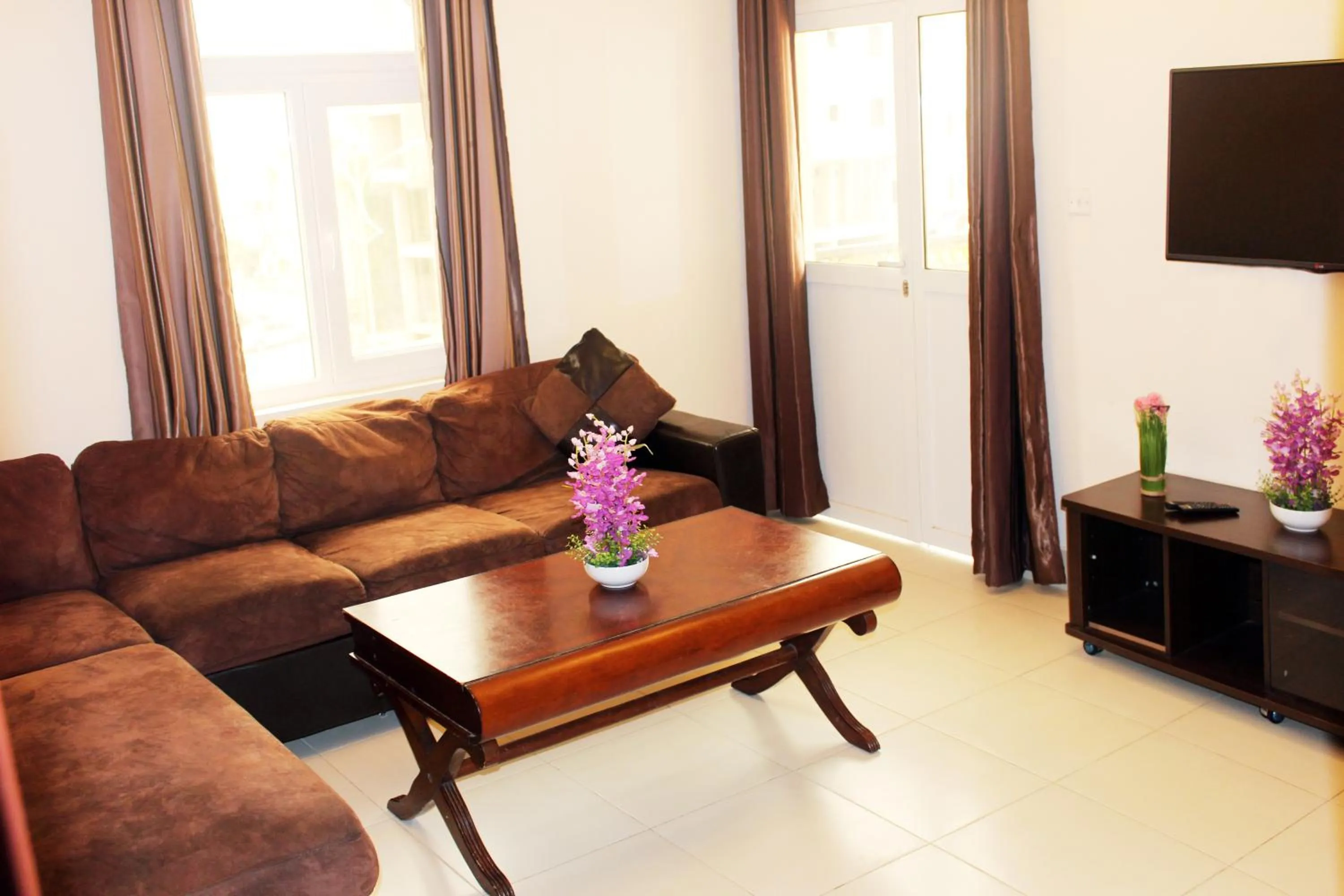 Living room in Al Noor Furnished Flats