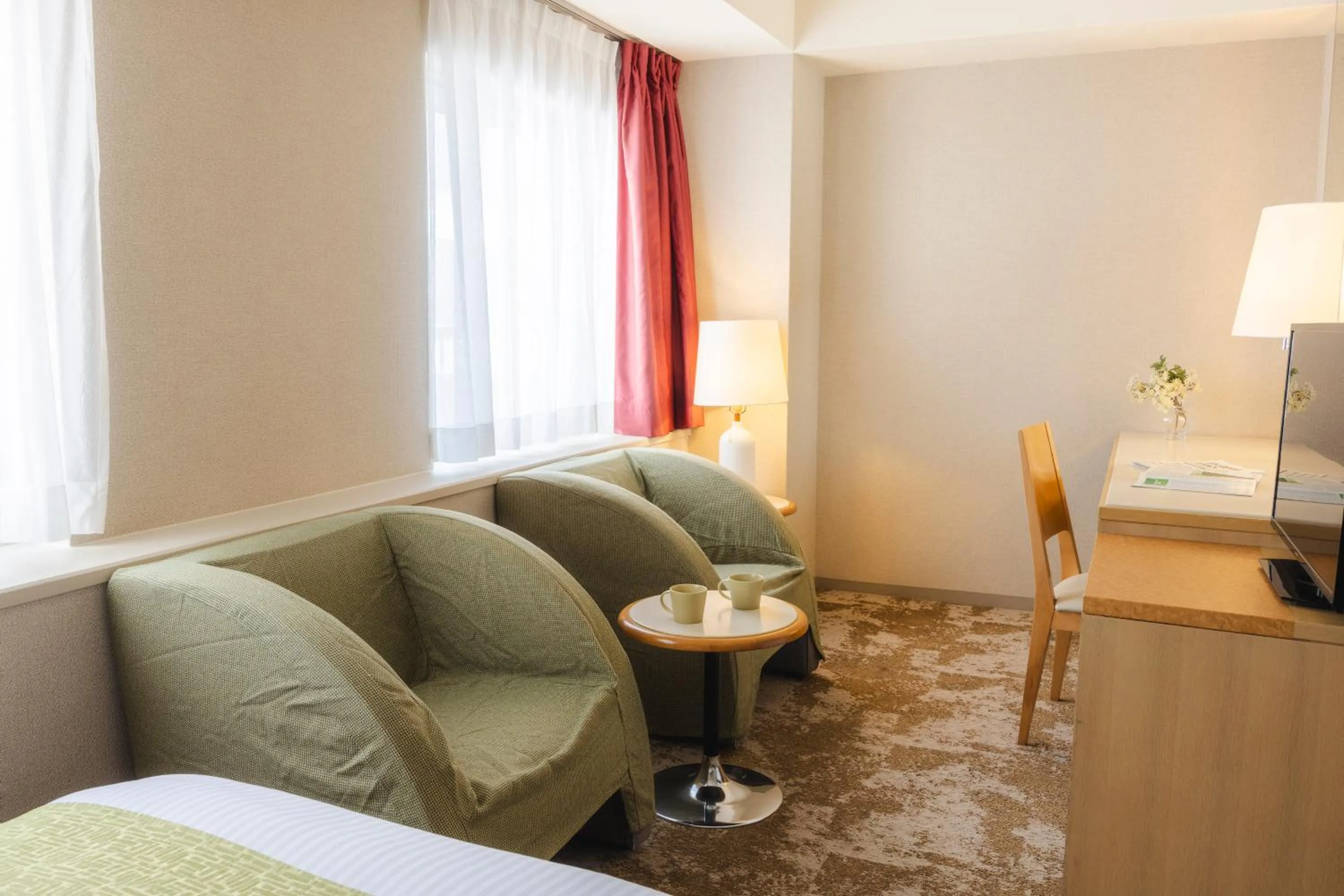 Bed in Shinjuku Washington Hotel Annex