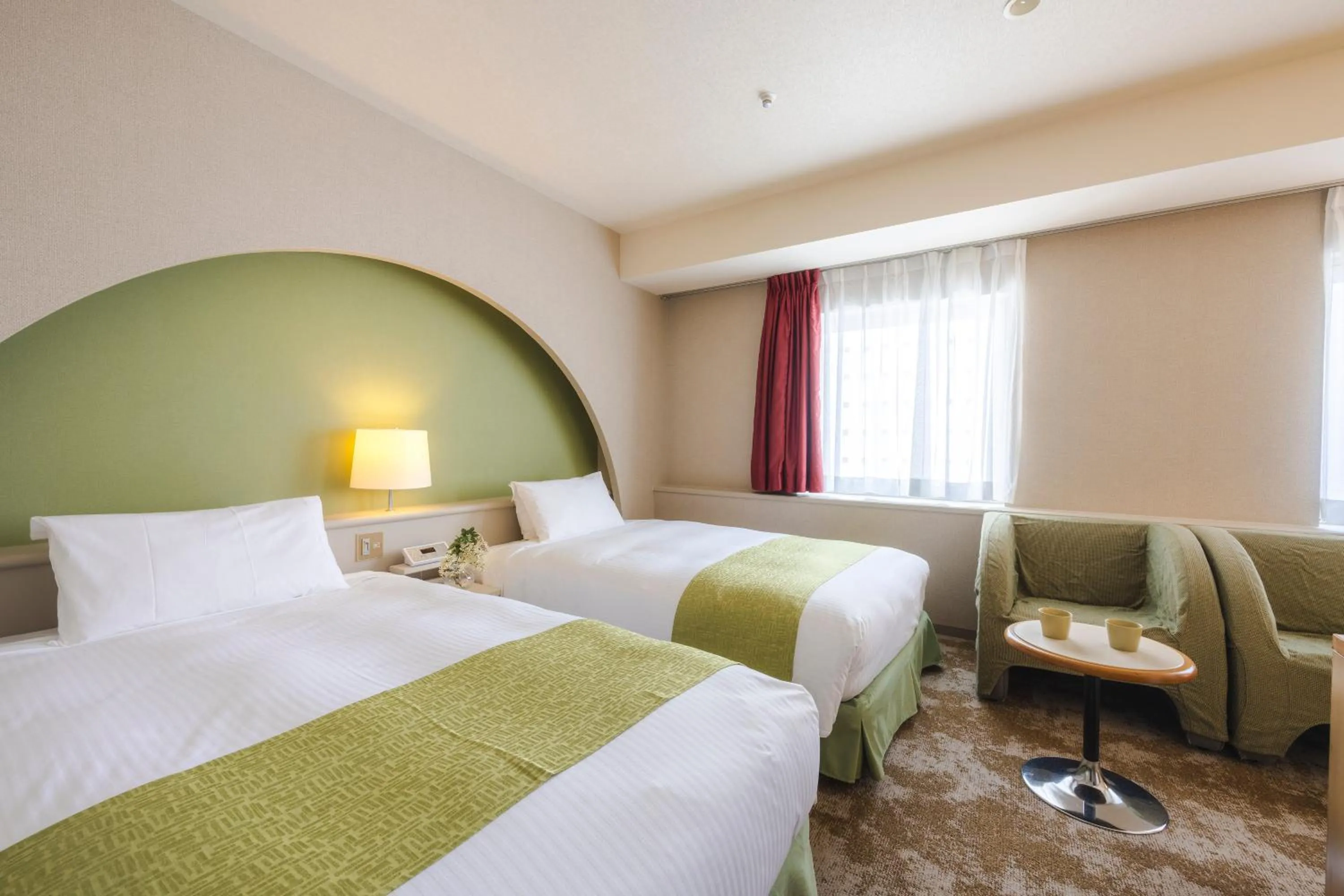 Bed in Shinjuku Washington Hotel Annex