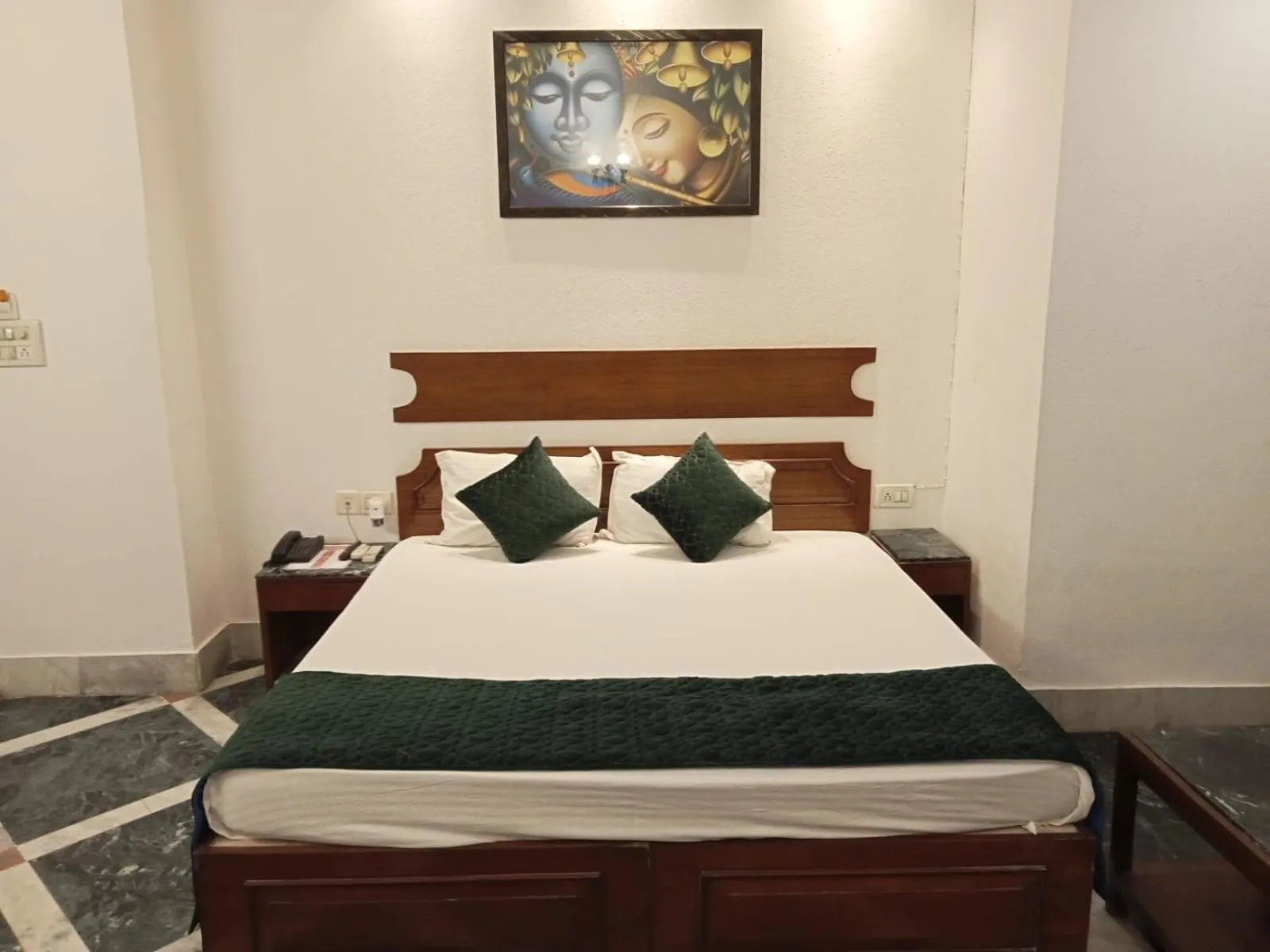 Bed in Ananda Krishna Van