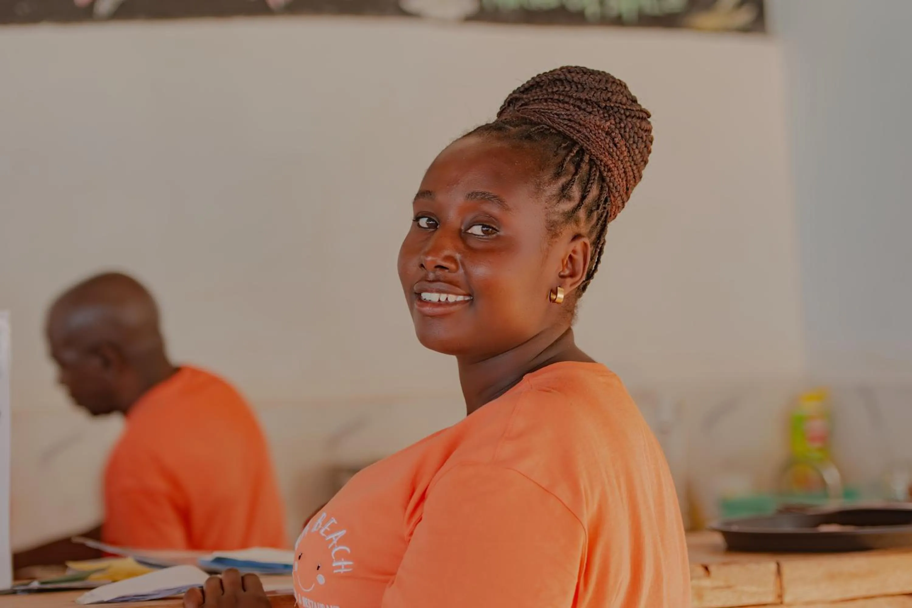 Staff in HA Beach Hotel Zanzibar