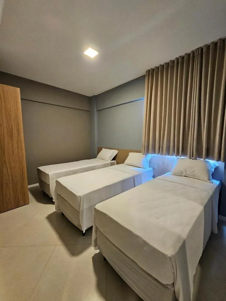 Bed in Aero Hotel Salvador Aeroporto