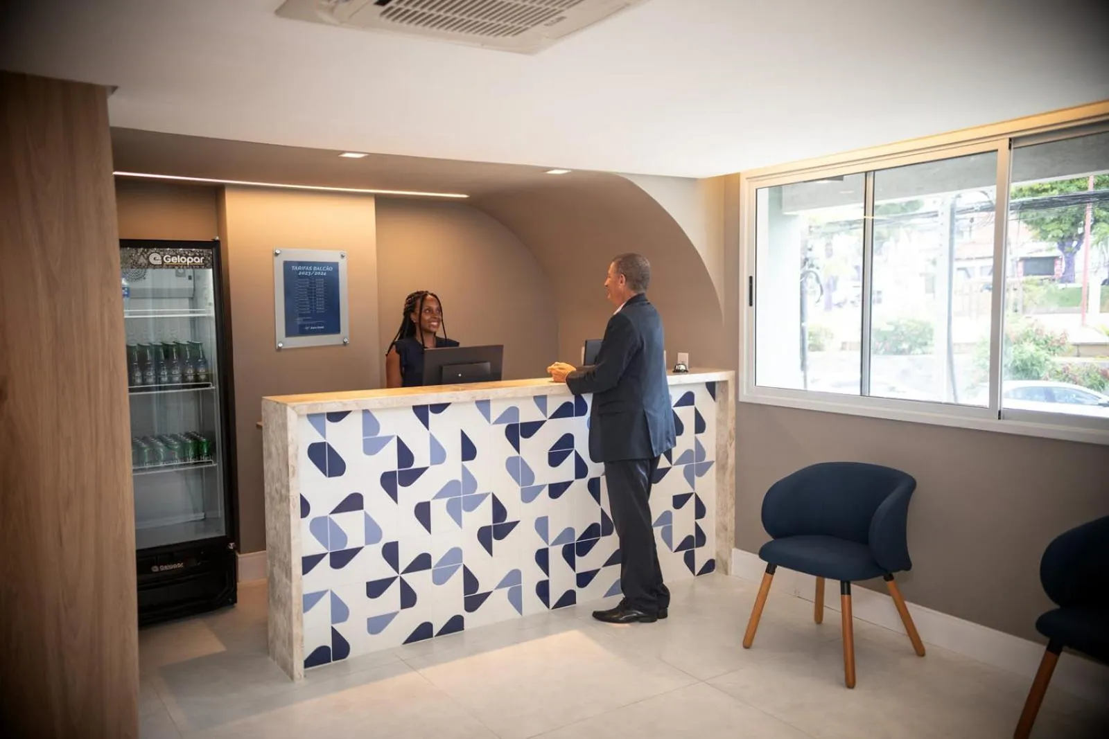 Lobby or reception in Aero Hotel Salvador Aeroporto