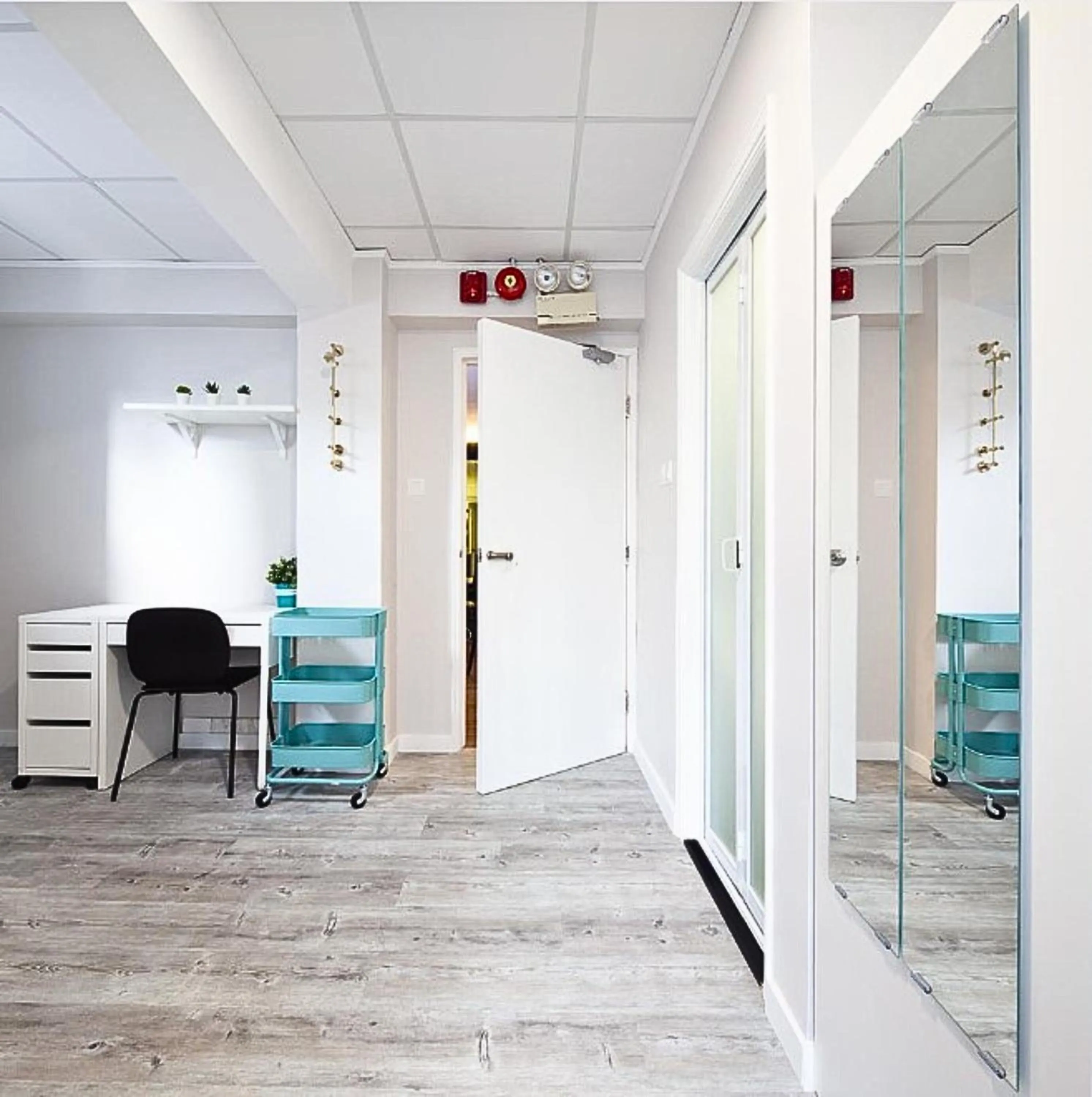 Seating area in Pillows CoLiving