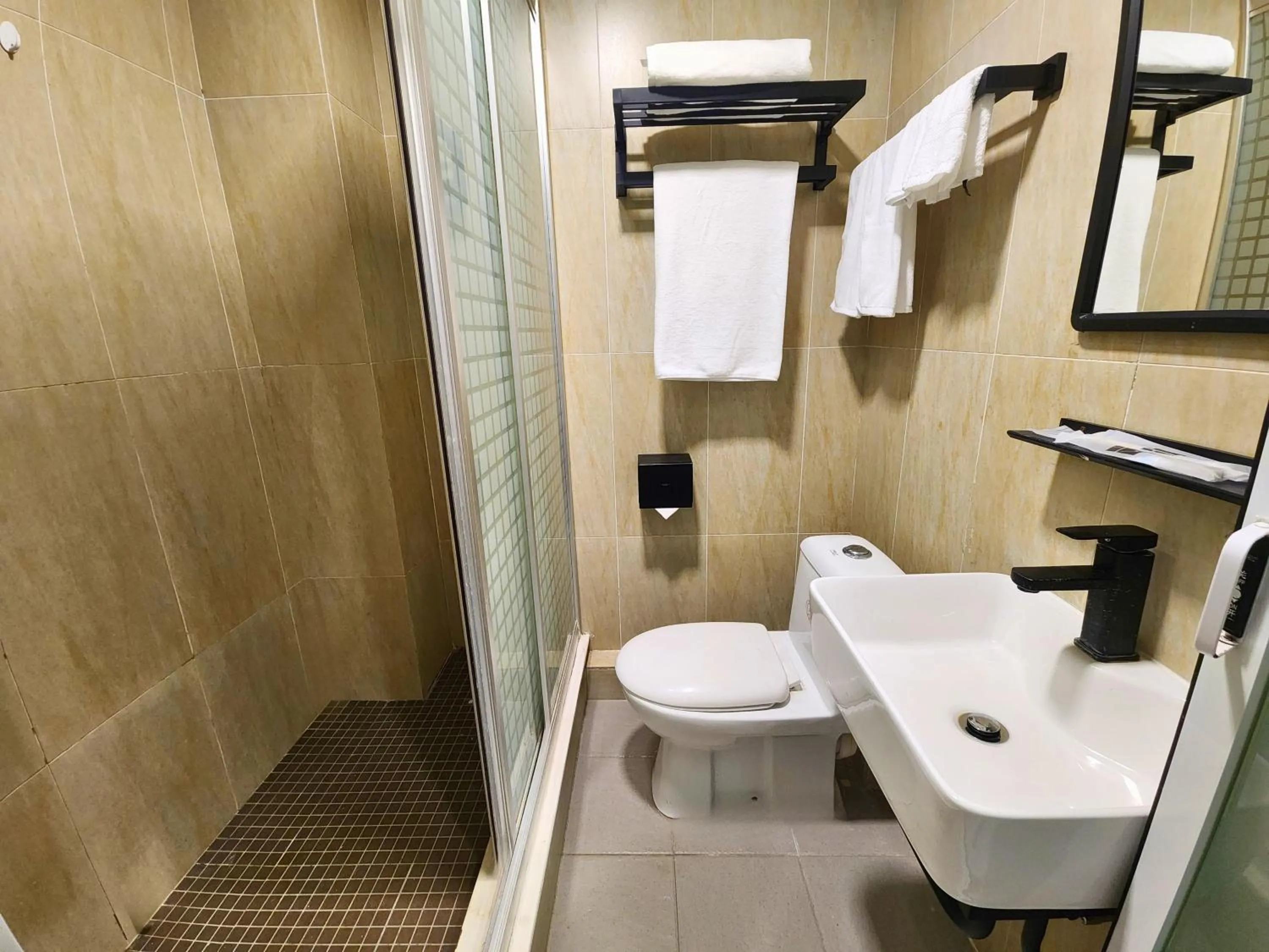 Bathroom in Pillows CoLiving