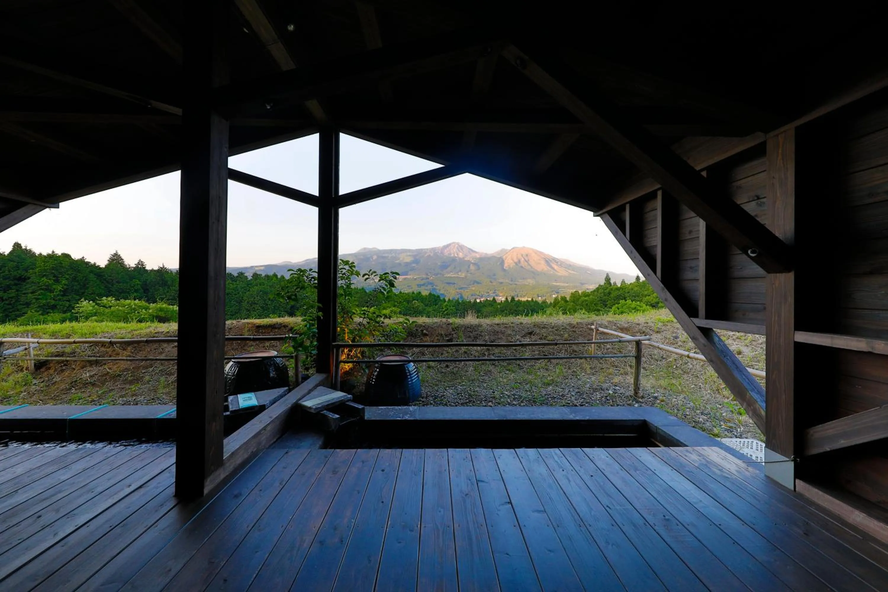 Natural landscape in Ryokan Konomama