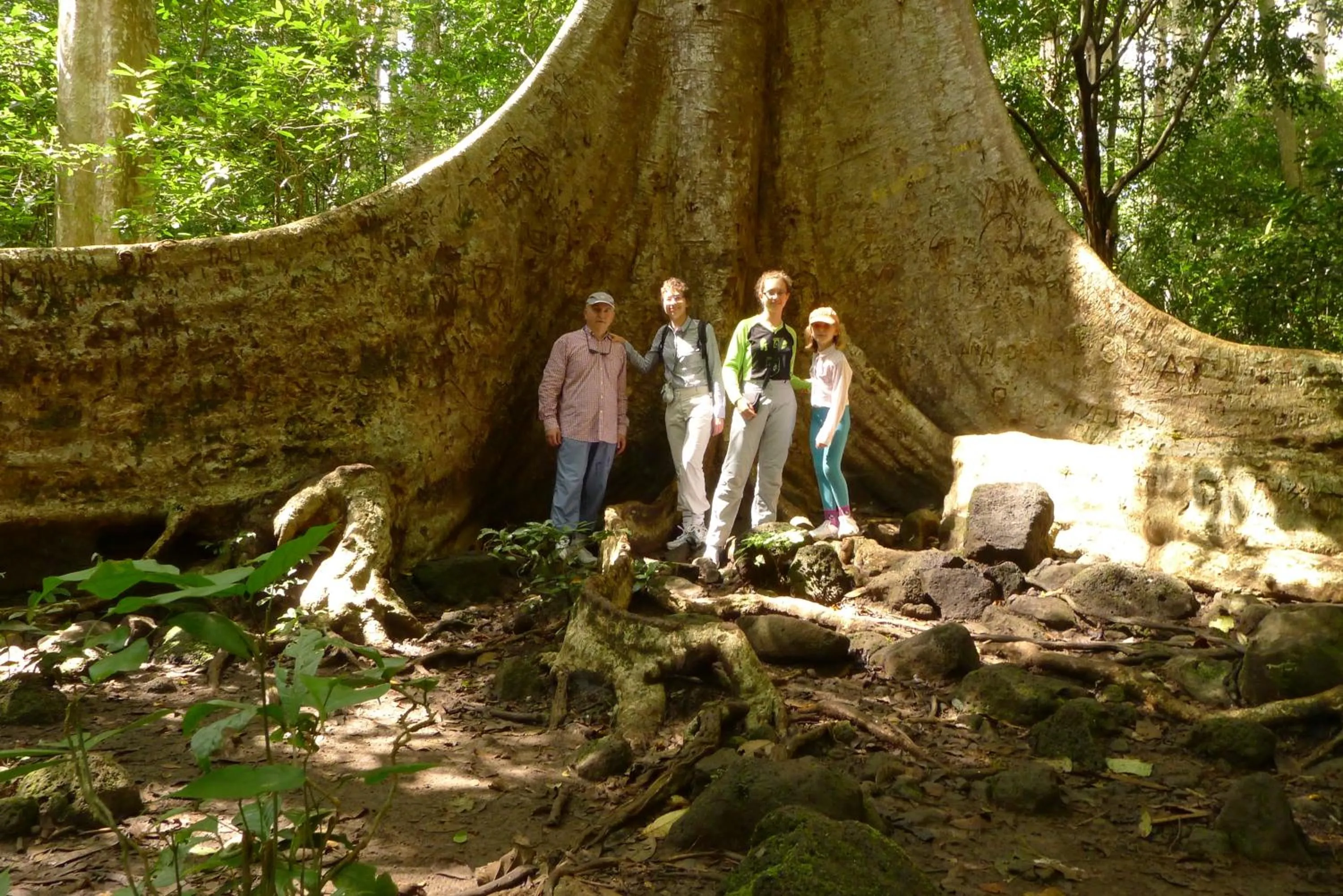 Hiking in Cat Tien Jungle Lodge