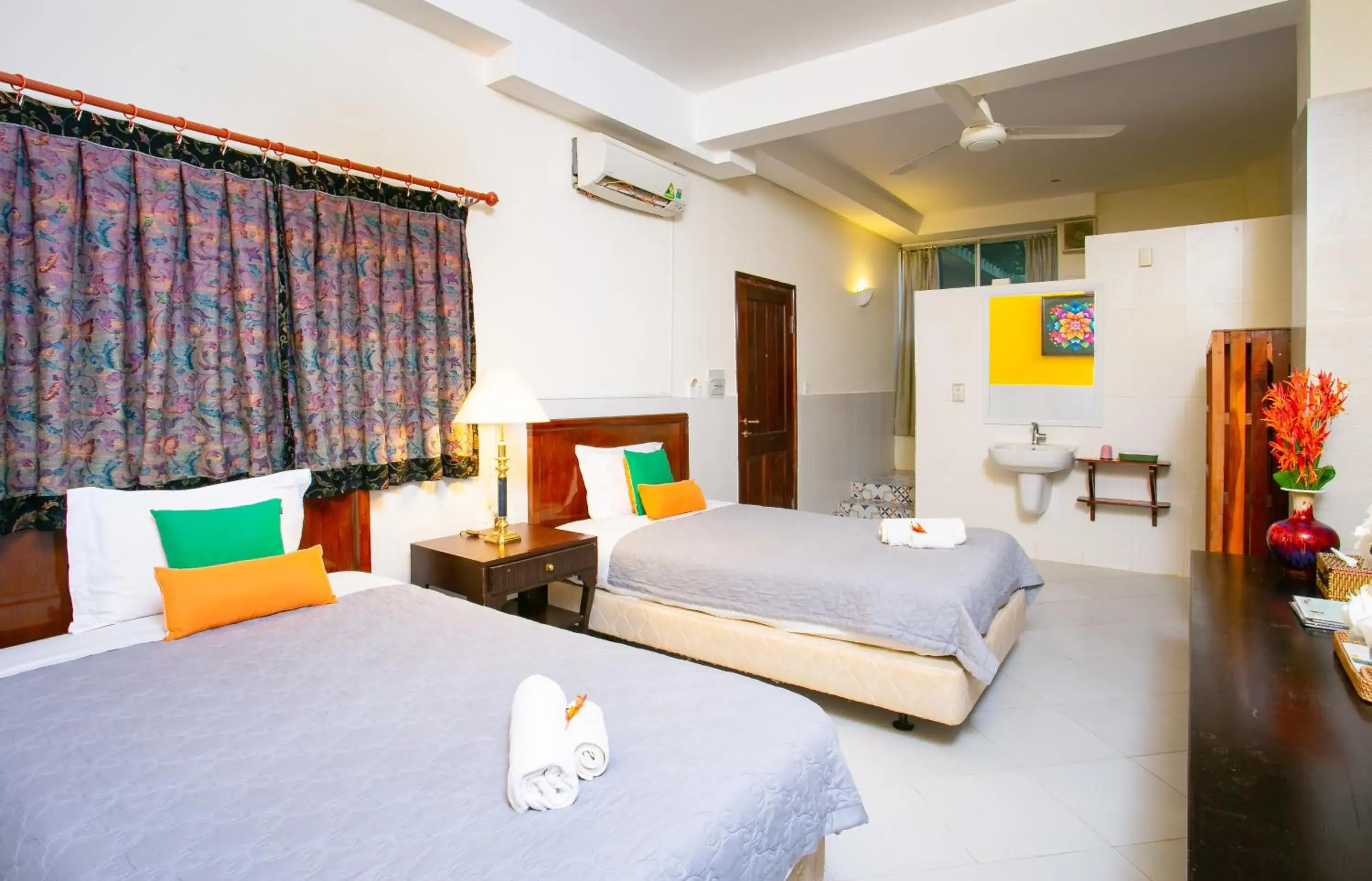 Family Room in Cat Tien Jungle Lodge Family Room in Cat Tien Jungle Lodge