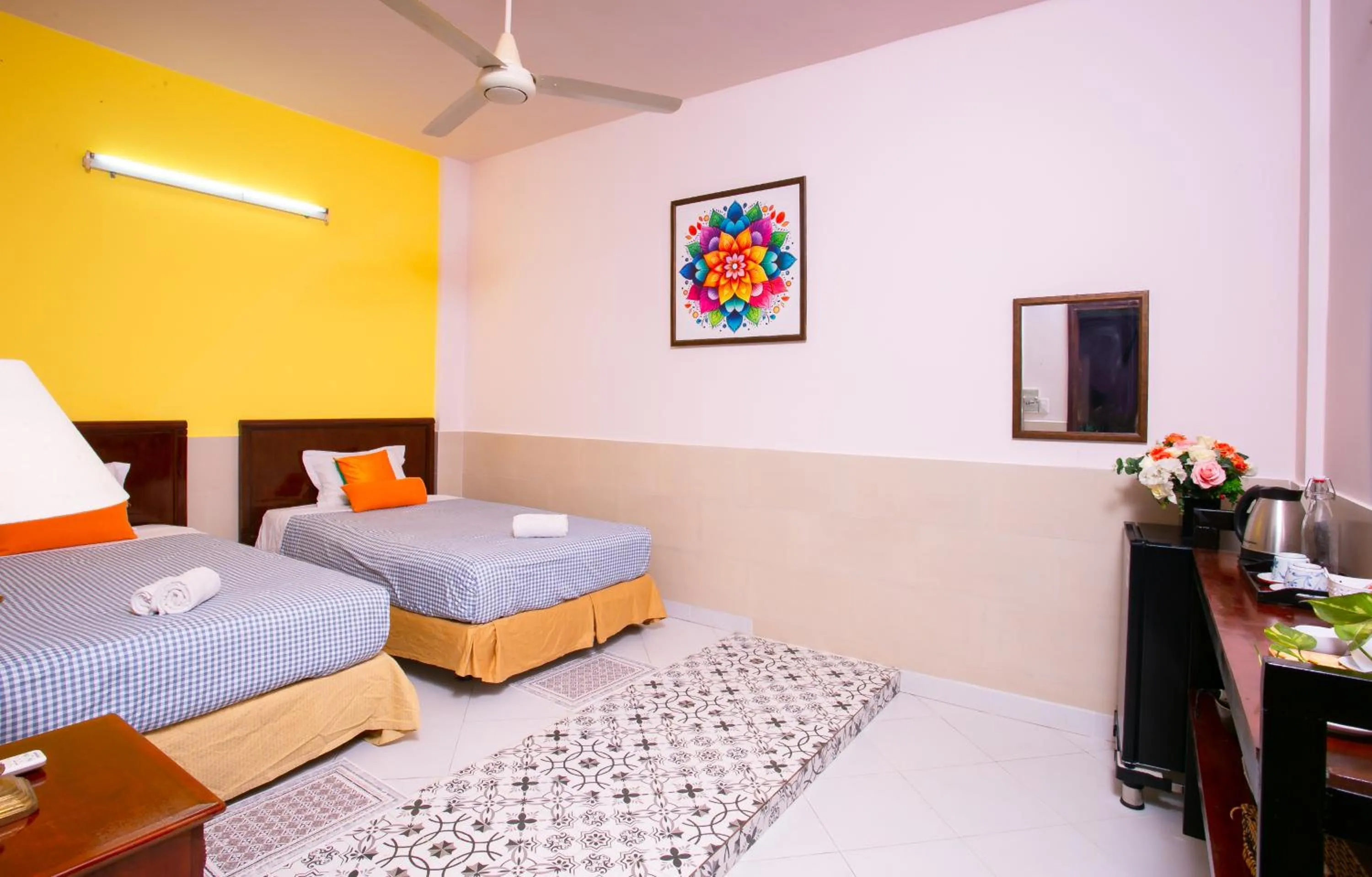 Bedroom, Bed in Cat Tien Jungle Lodge