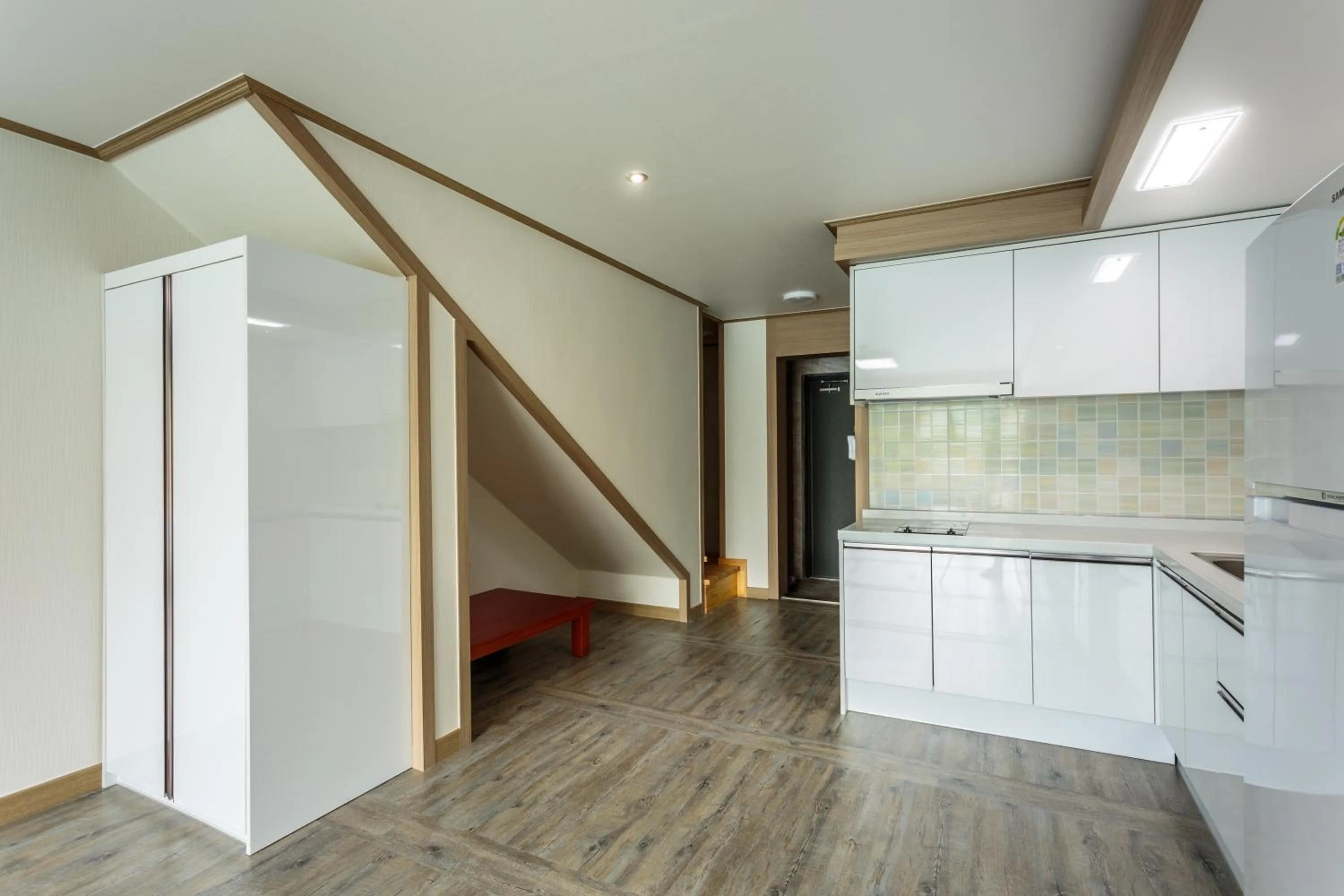 Kitchen or kitchenette, Kitchen/Kitchenette in Suandsu Resort