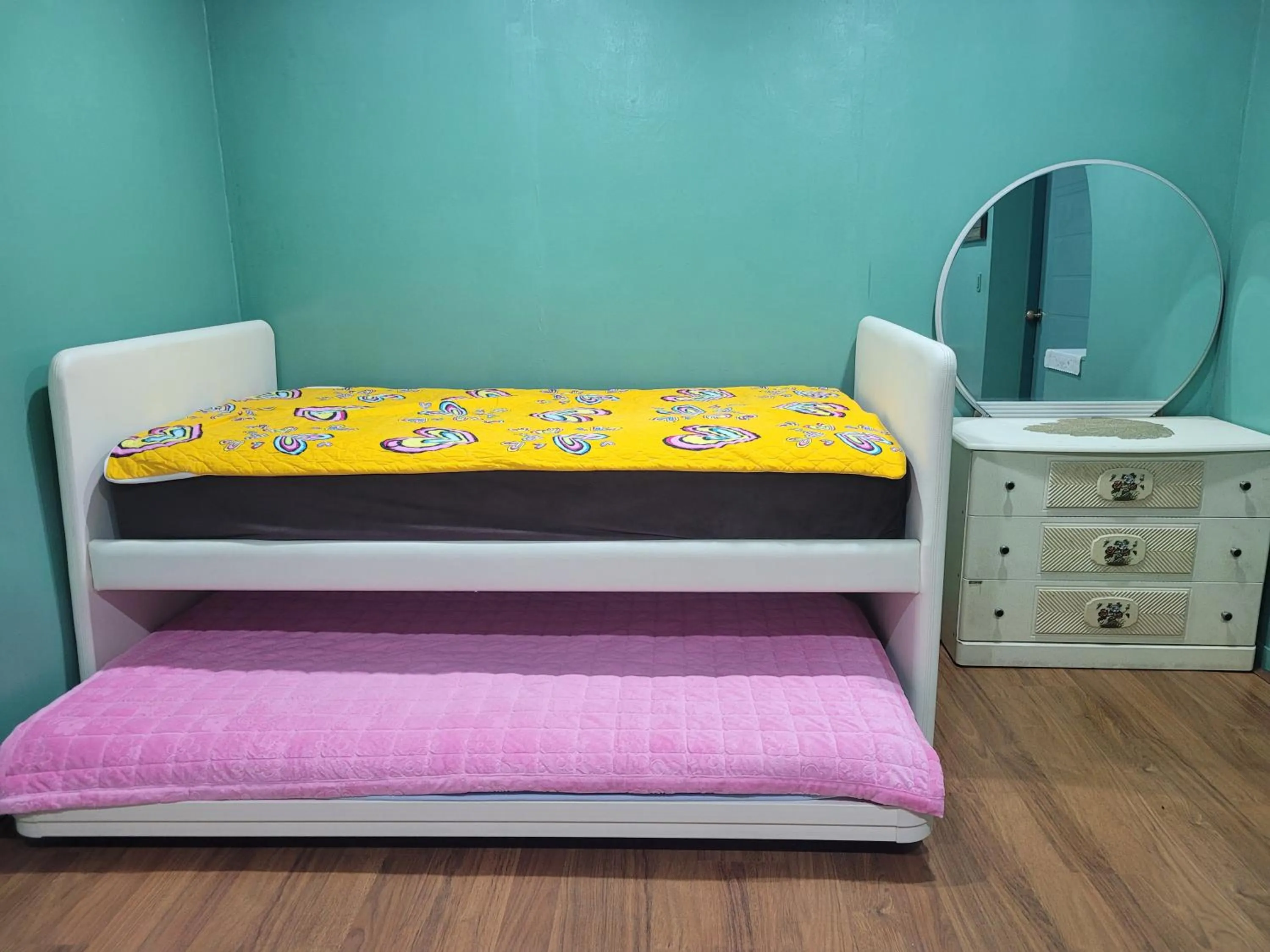 Bed in Jeju Vision House