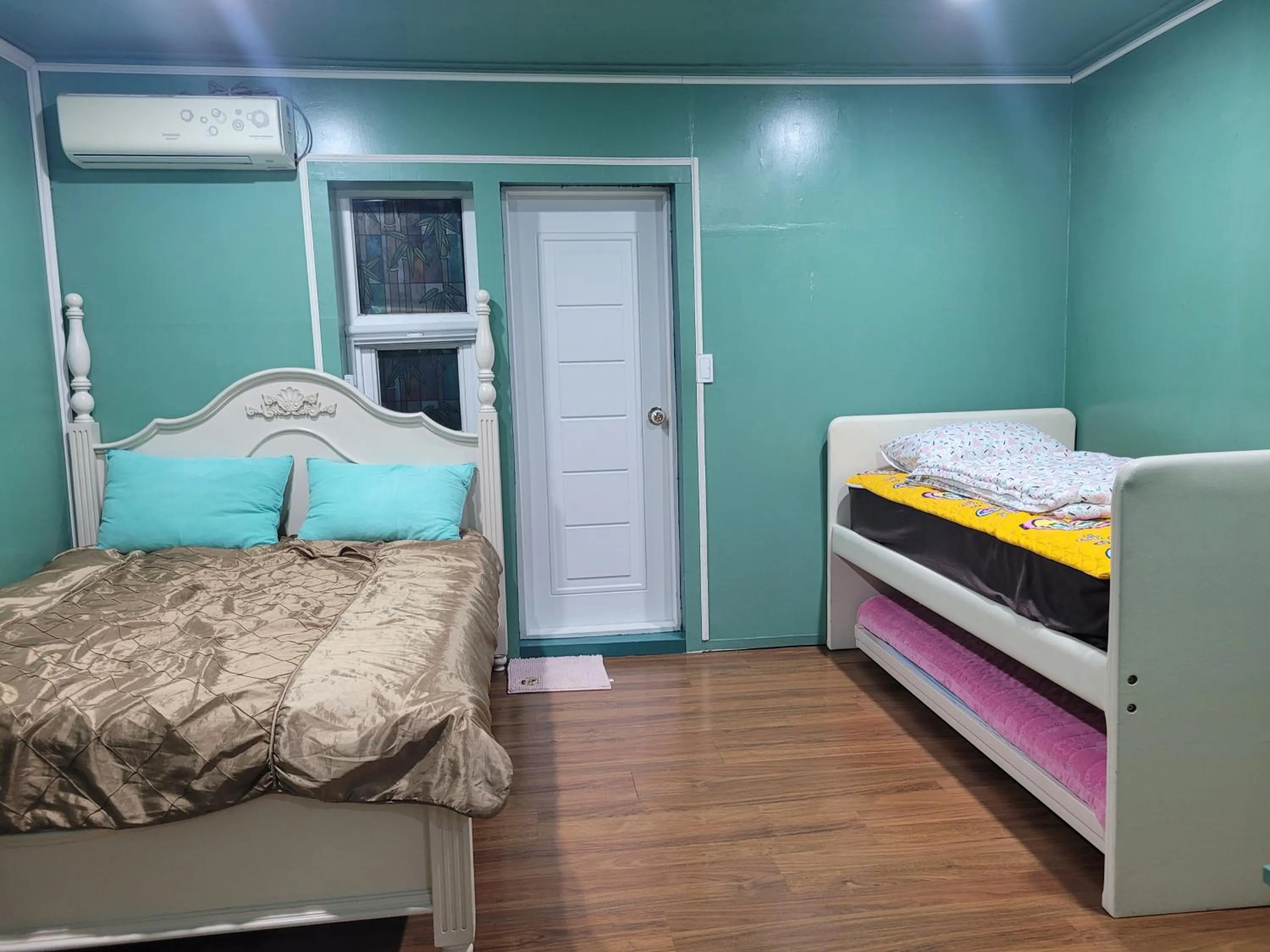 Bedroom, Bed in Jeju Vision House